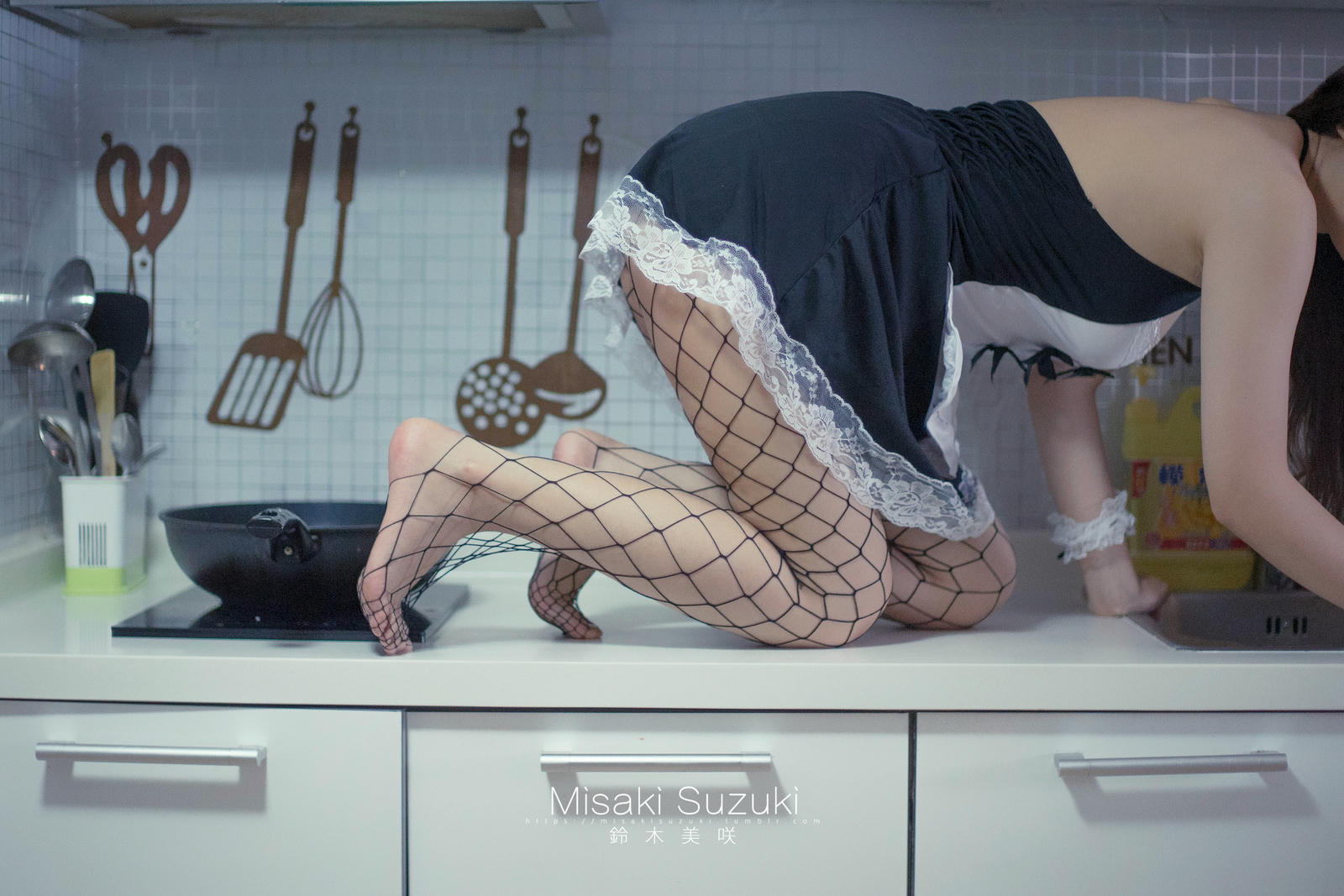 NO.181 铃木美咲(Misaki Suzuki) - 完全服从的爆乳女仆（网袜女仆）33p_第1集