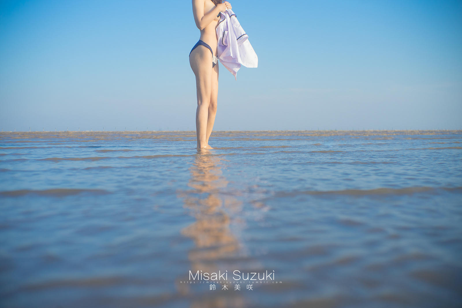 NO.193 铃木美咲(Misaki Suzuki) - 少女的界限-露出！绝对不能被发现 海滩 32P+4V_第1集