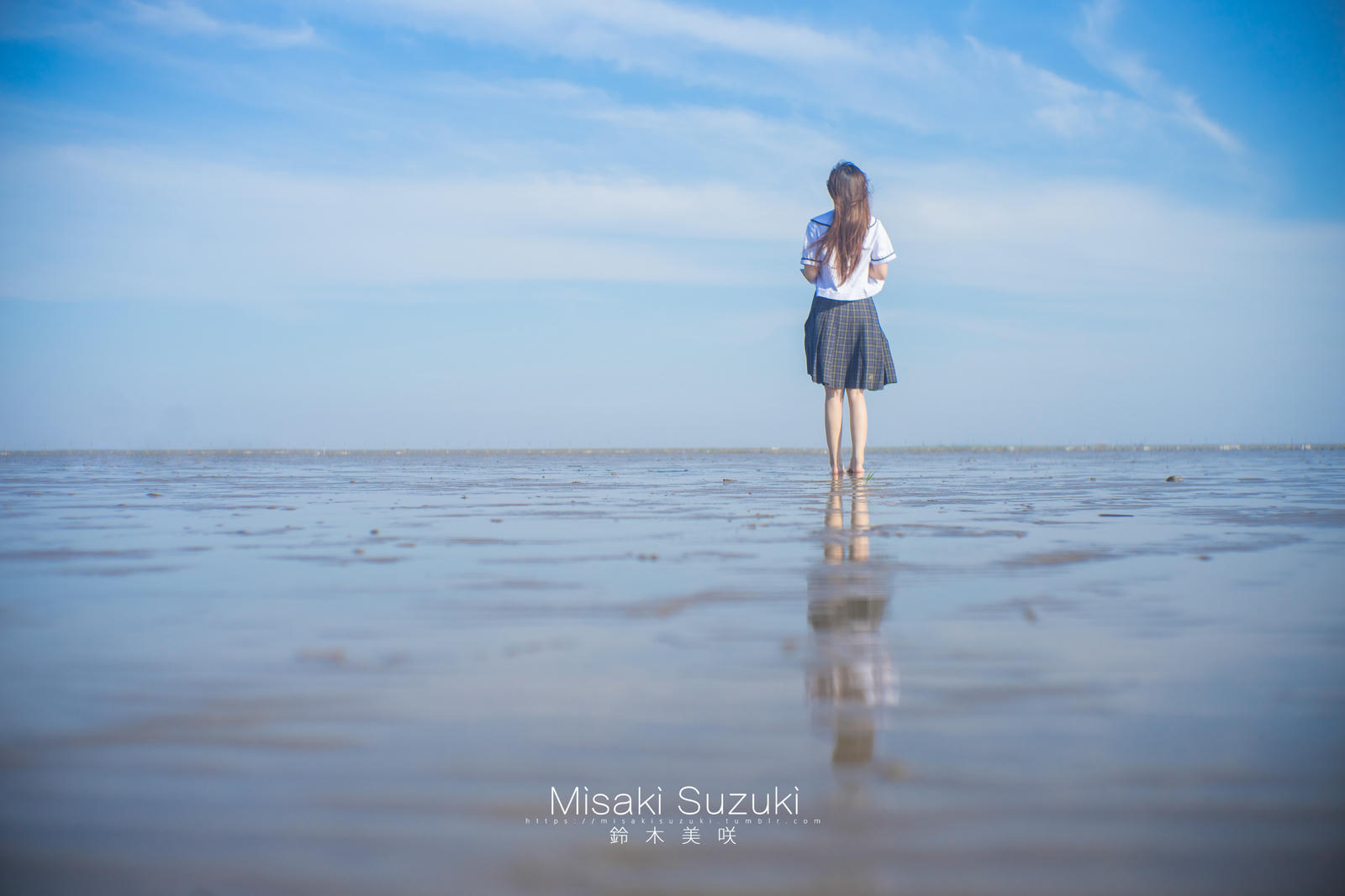 NO.193 铃木美咲(Misaki Suzuki) - 少女的界限-露出！绝对不能被发现 海滩 32P+4V_第2集