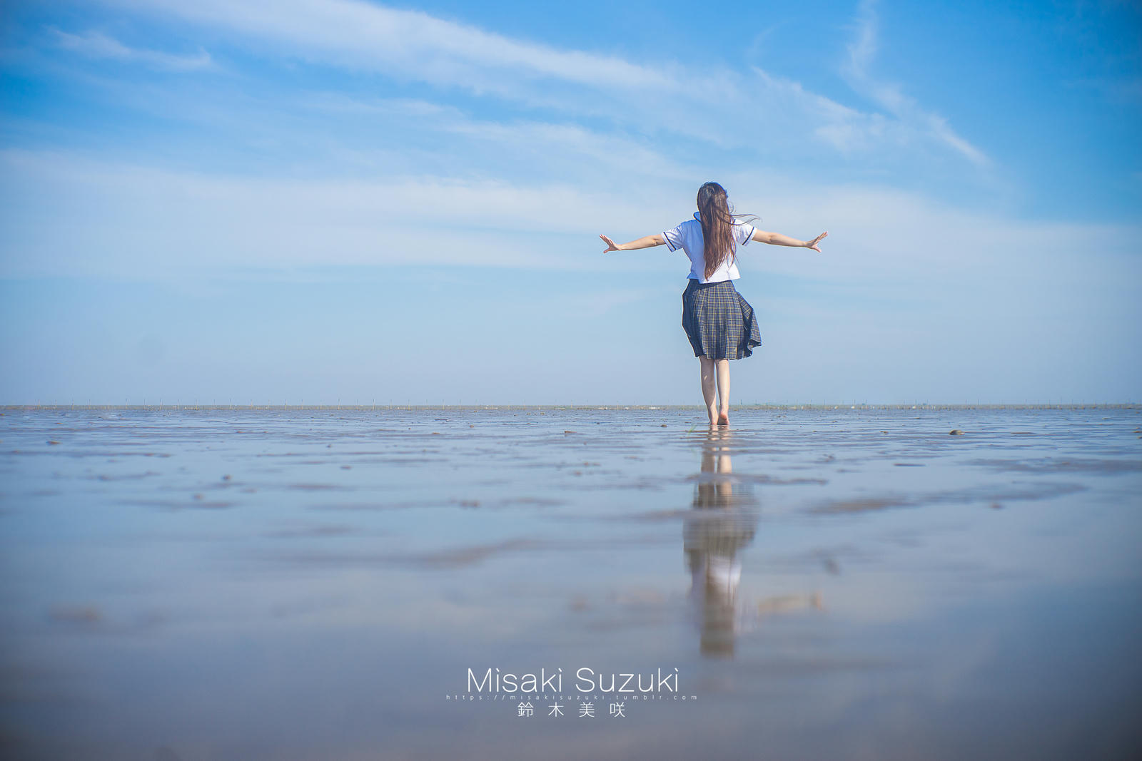 NO.193 铃木美咲(Misaki Suzuki) - 少女的界限-露出！绝对不能被发现 海滩 32P+4V_第2集