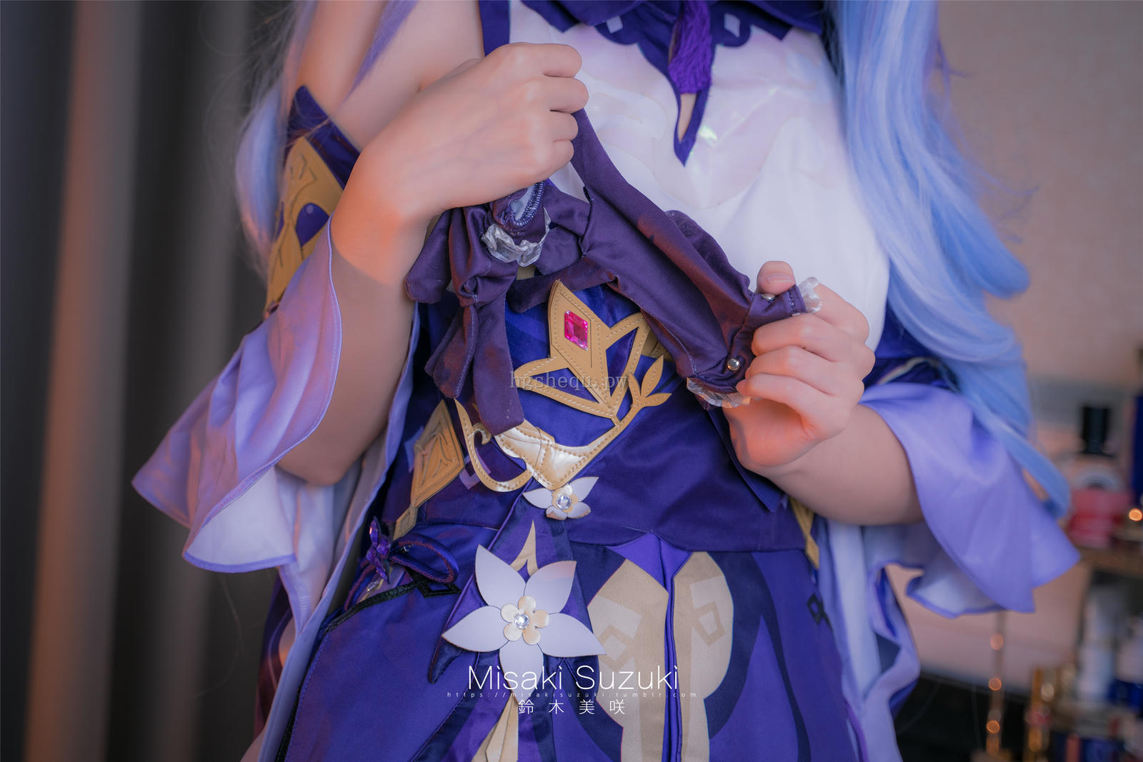 NO.202 铃木美咲(Misaki Suzuki) - 想要成为你的偶像（刻晴篇）40p+1v_第1集