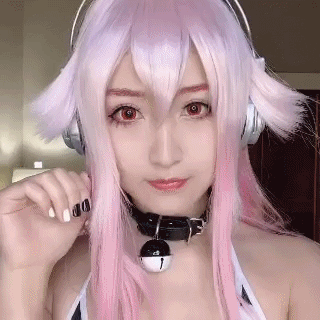 小暖 Jess-Miss WarmJ NO.029 Super Sonico-Selfies-GIFs_第1集