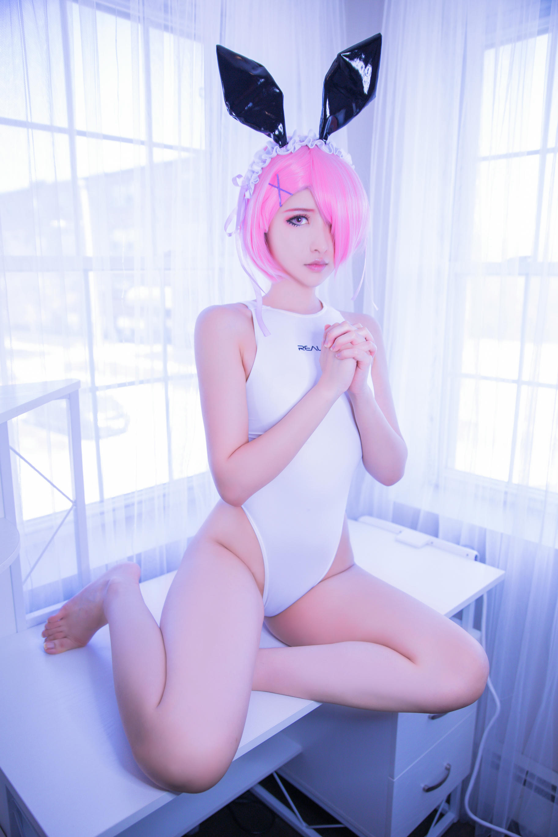 小暖 Jess-Miss WarmJ NO.038 Ram Swimming Suit Outfit [11P-89MB]_第1集