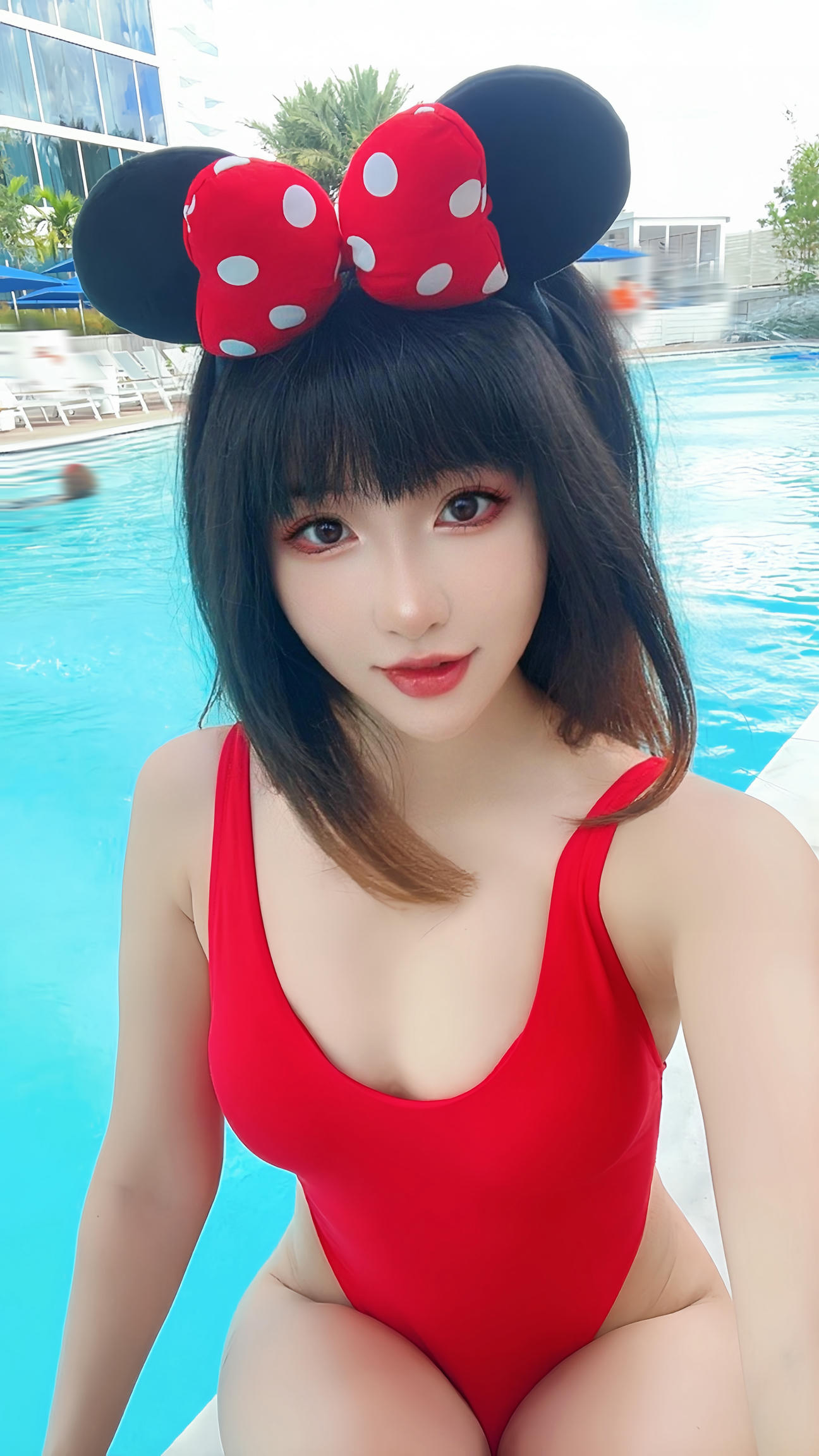 小暖 Jess-Miss WarmJ NO.062 Disney Red Bikini 18 3 [19P+3V／133MB]_第1集