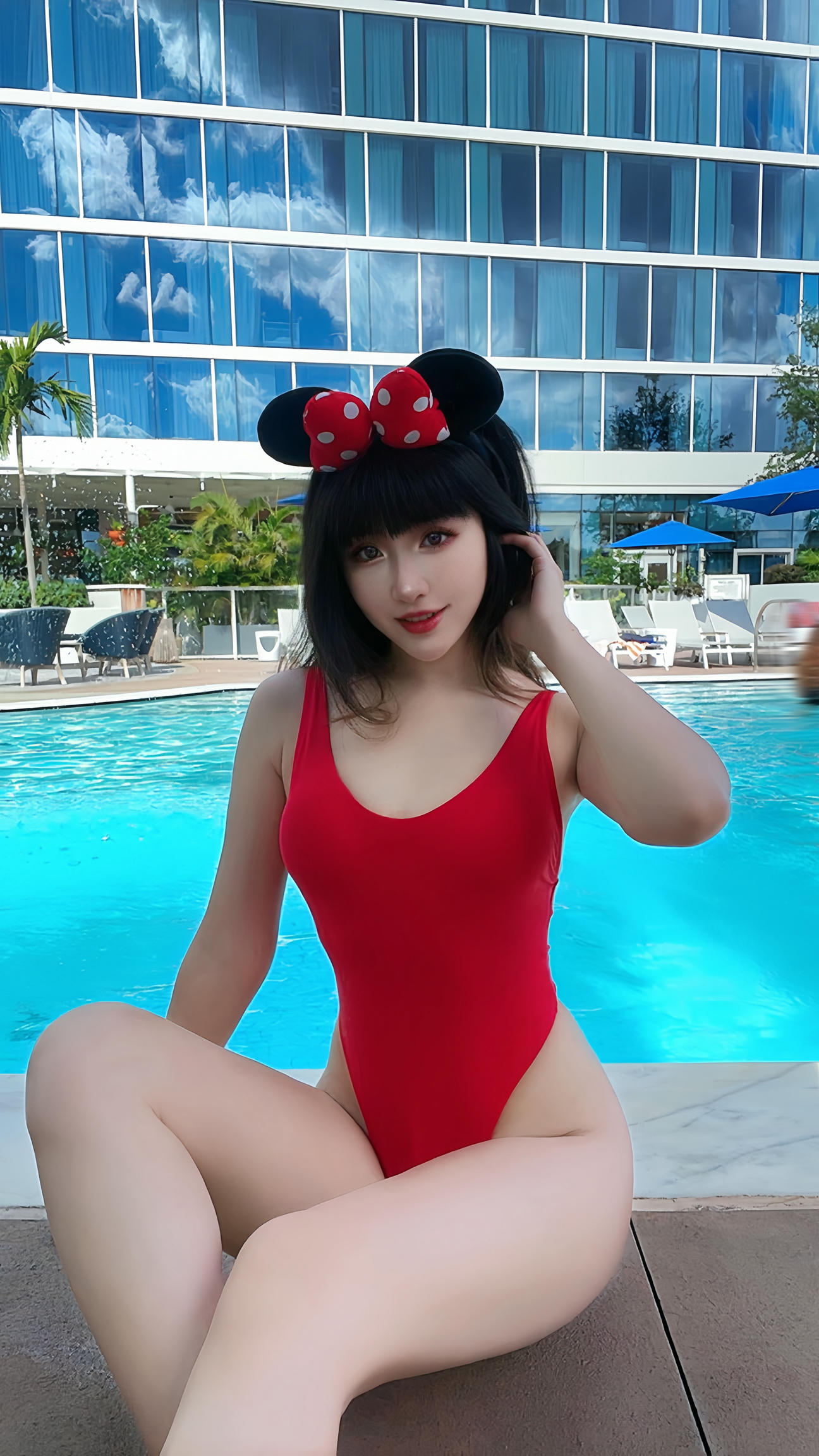 小暖 Jess-Miss WarmJ NO.062 Disney Red Bikini 18 3 [19P+3V／133MB]_第1集