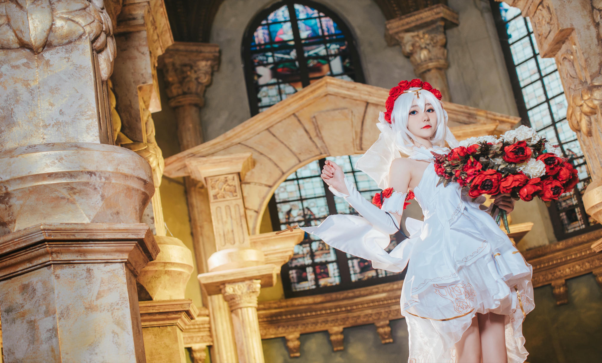 南桃Momoko NO.019 德丽莎花裳月纱 [16P-31MB]_第1集