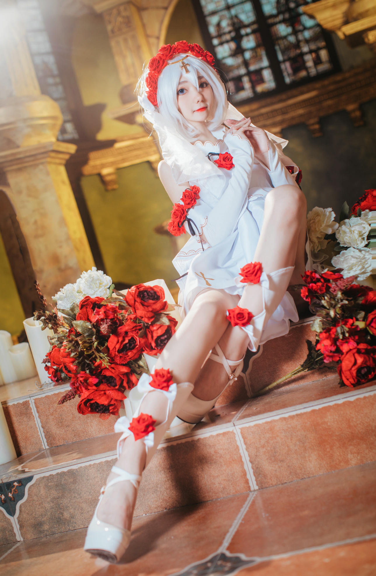 南桃Momoko NO.019 德丽莎花裳月纱 [16P-31MB]_第1集