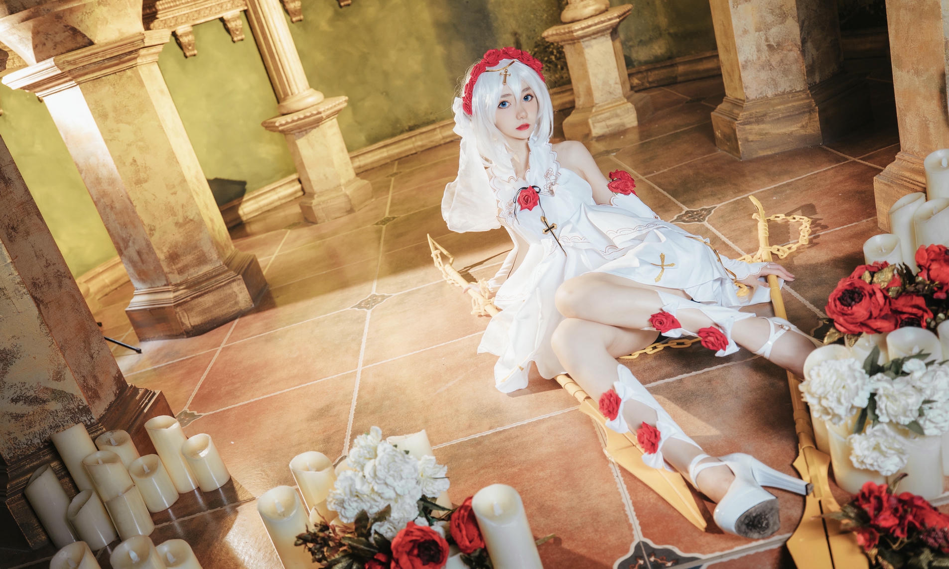 南桃Momoko NO.019 德丽莎花裳月纱 [16P-31MB]_第1集