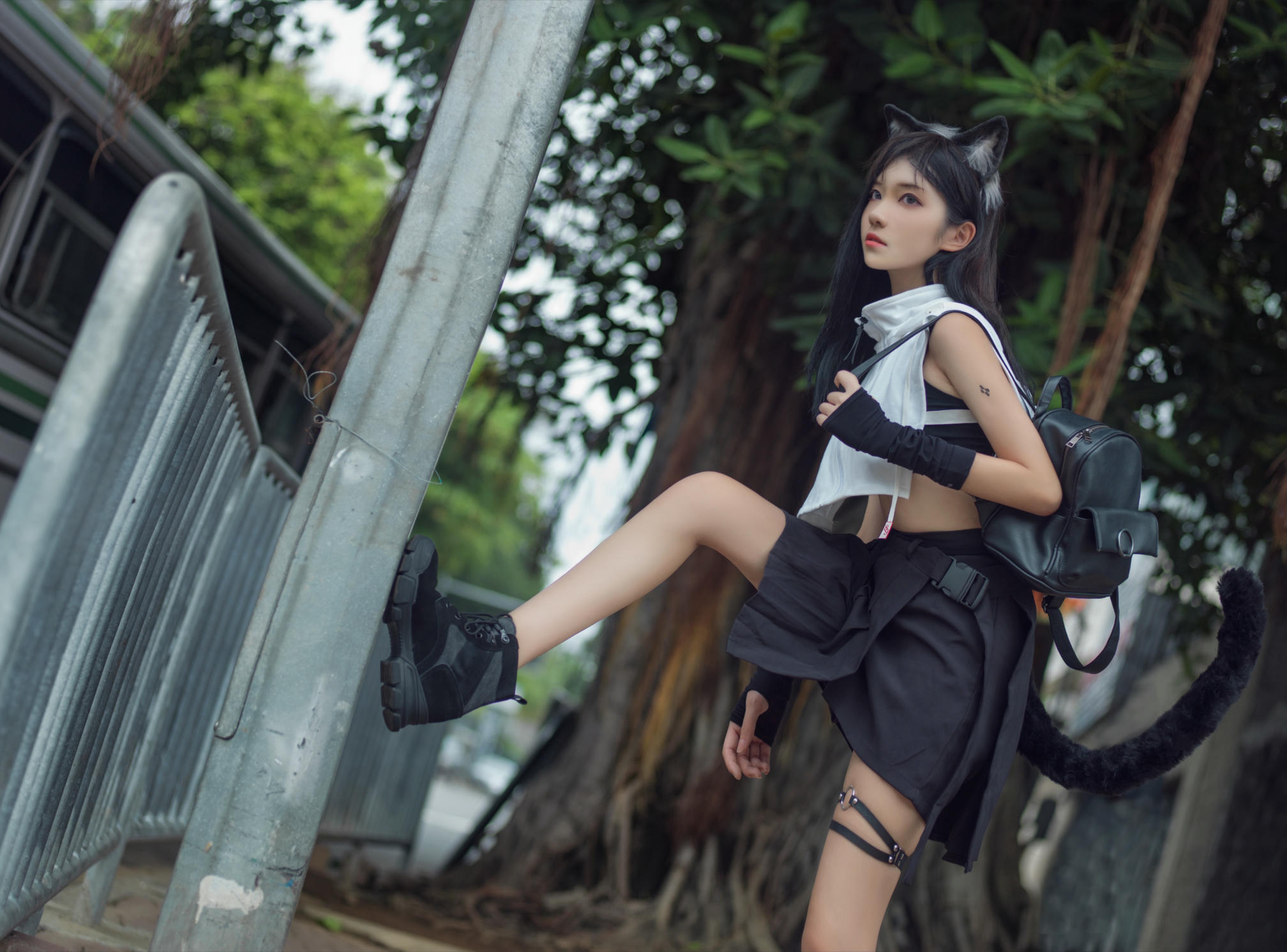 南桃Momoko NO.023 黑日常 [10P-16MB]_第1集