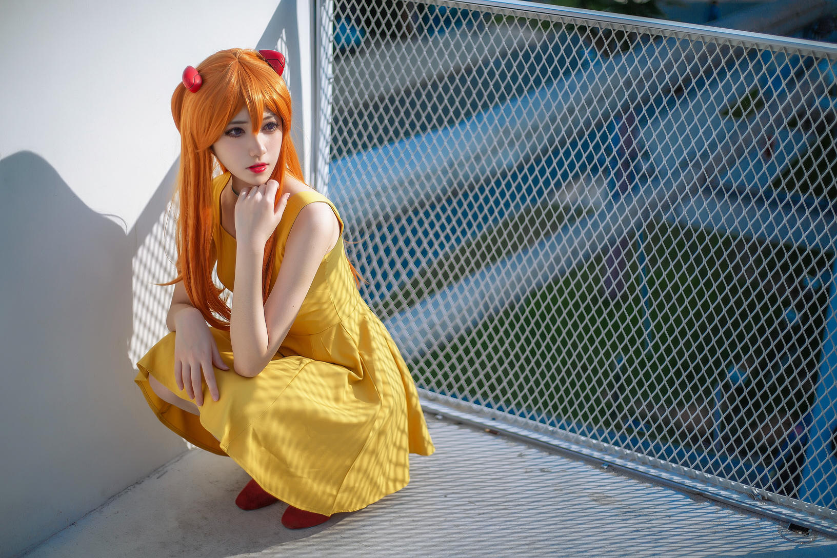 南桃Momoko NO.033 明日香黄裙 [12P-110MB]_第1集