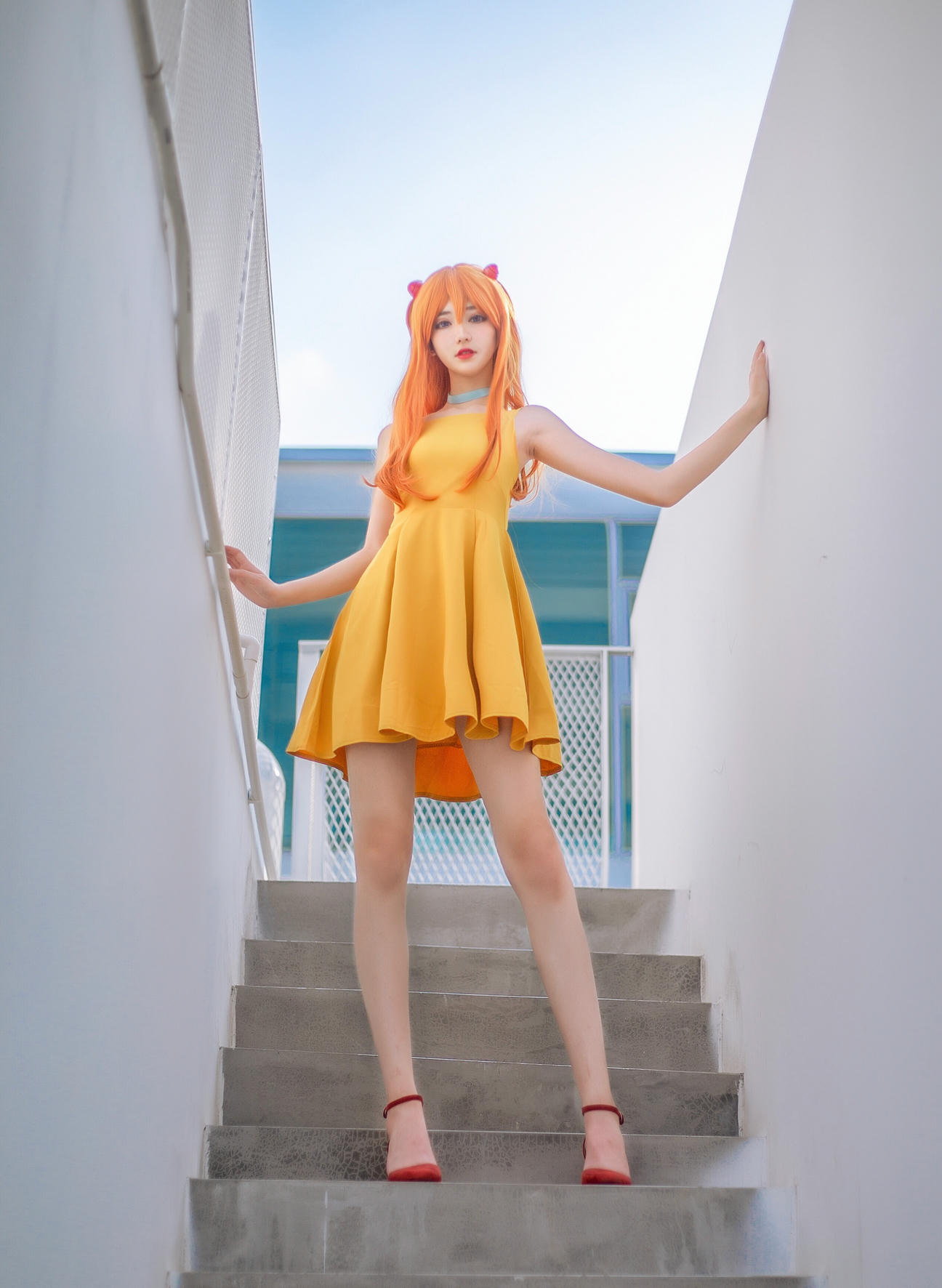 南桃Momoko NO.033 明日香黄裙 [12P-110MB]_第1集