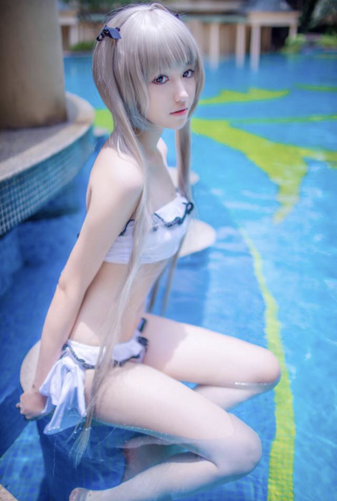 南桃Momoko NO.042 穹水着 [15P-9MB]_第1集