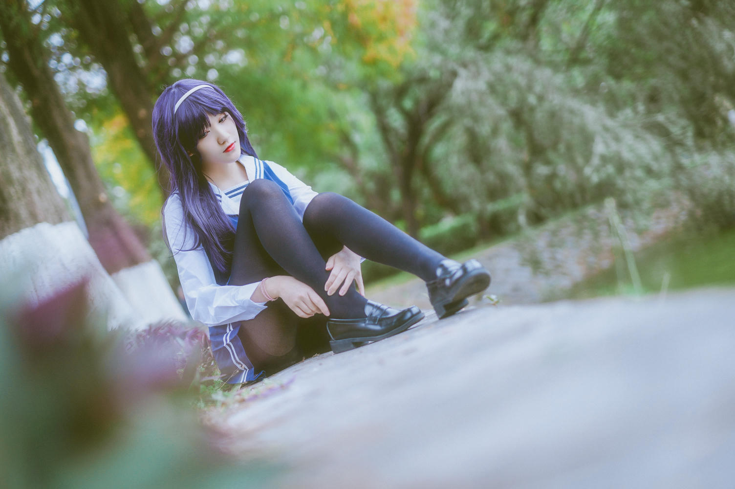 南桃Momoko NO.044 诗羽制服 [6P-24MB]_第1集