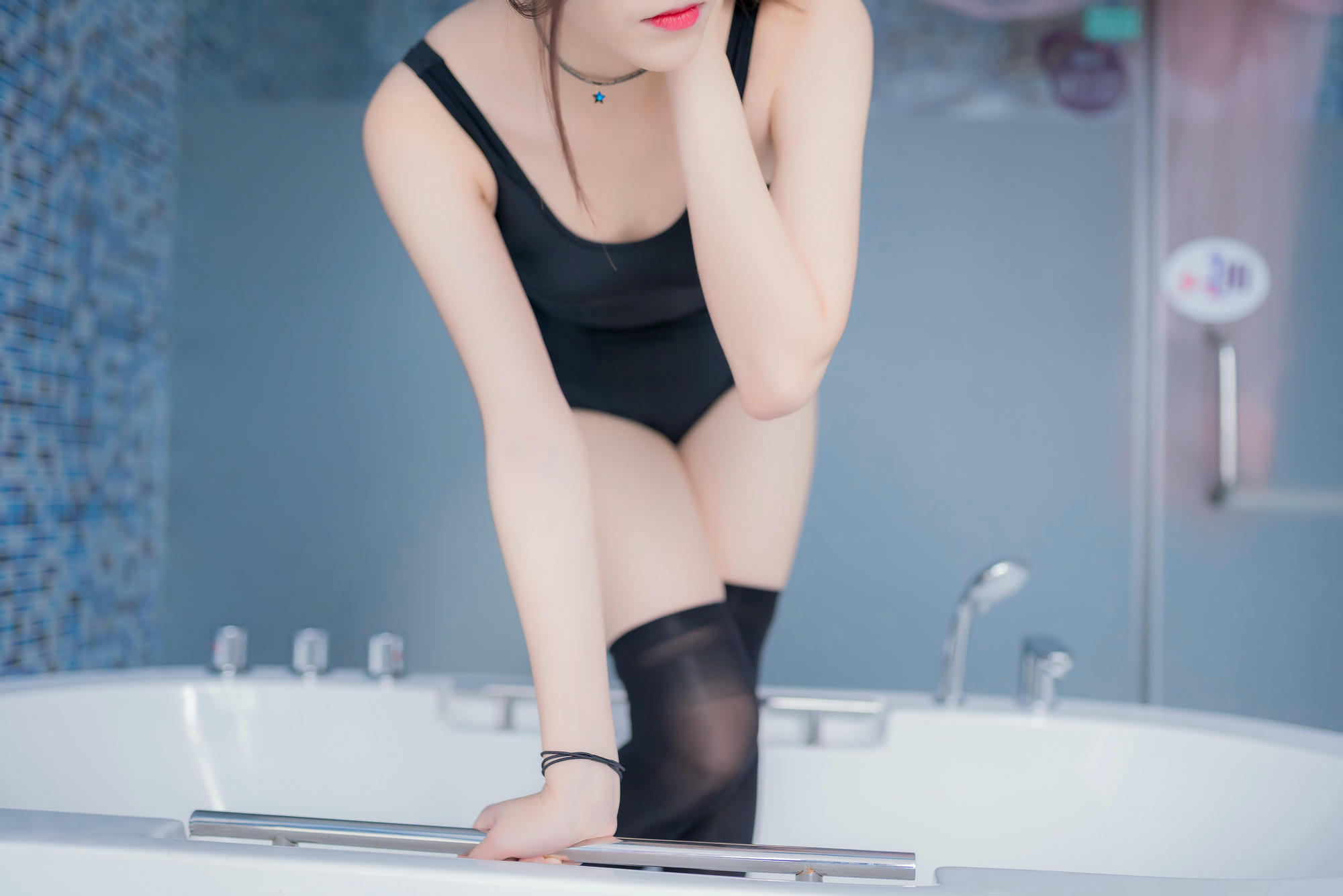 南桃Momoko NO.048 黑丝精灵 [50P-180MB]_第3集