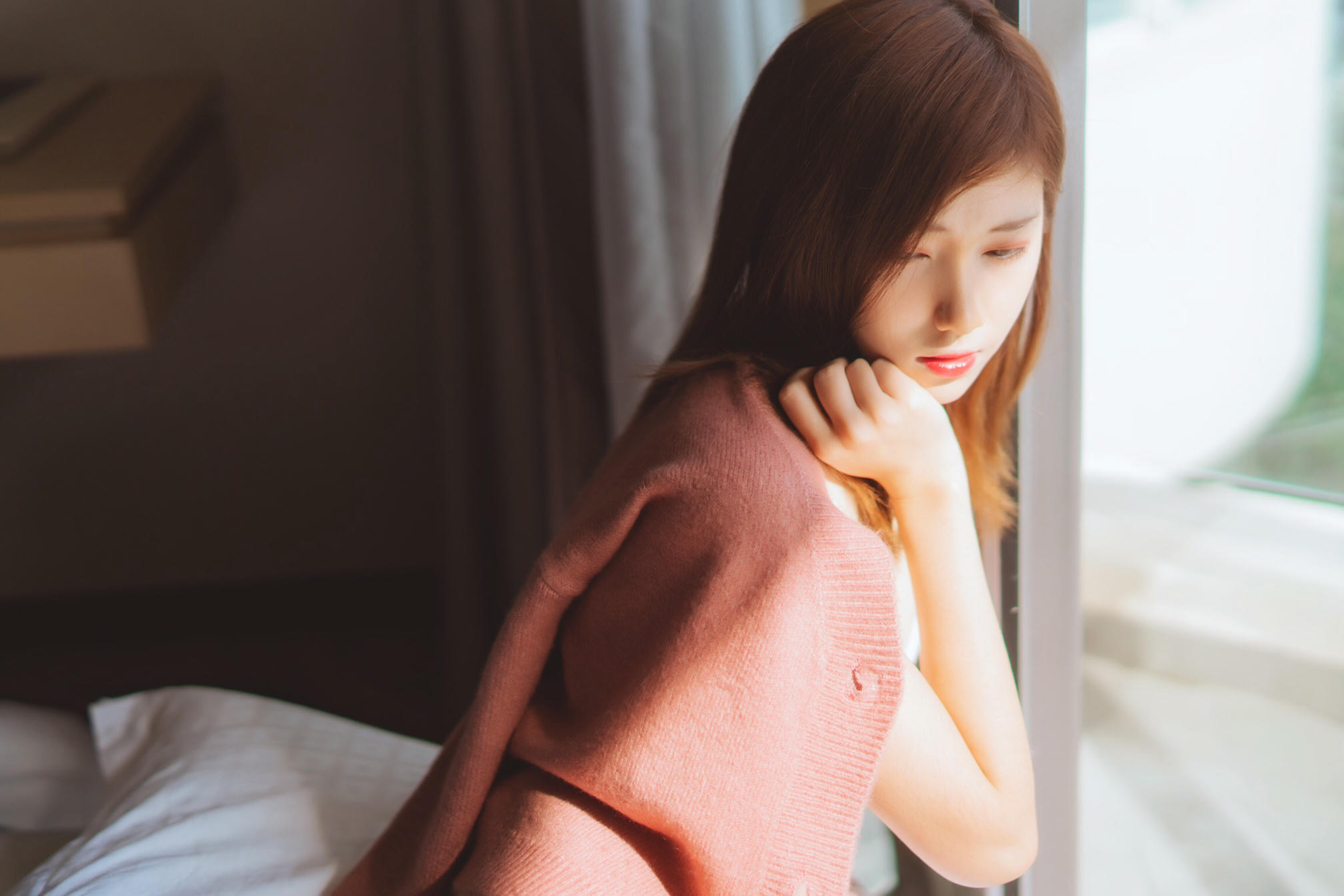 南桃Momoko NO.005 粉色内衣 [25P-79MB]_第1集