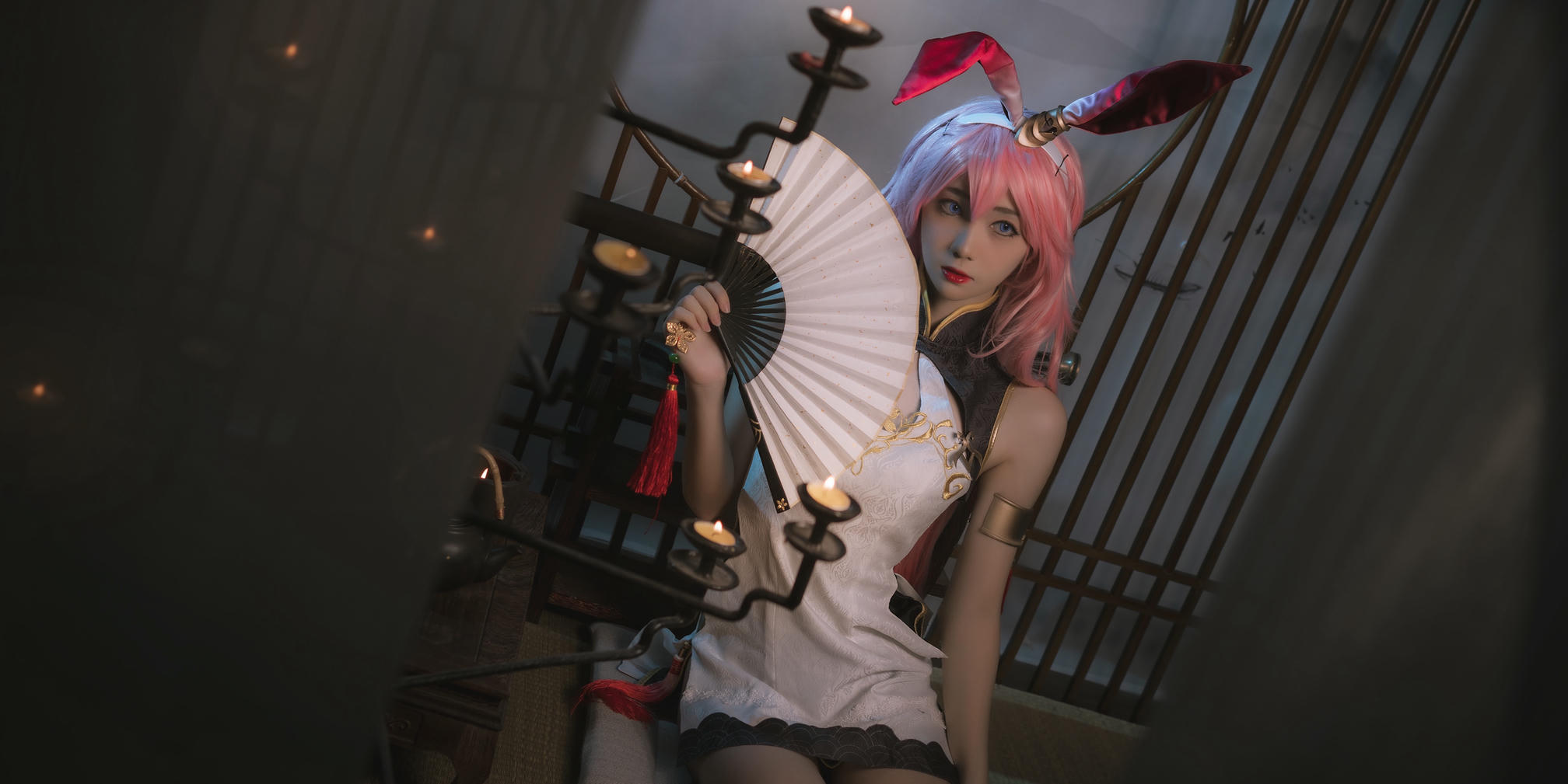 南桃Momoko NO.052 八重樱旗袍 [17P-18MB]_第1集