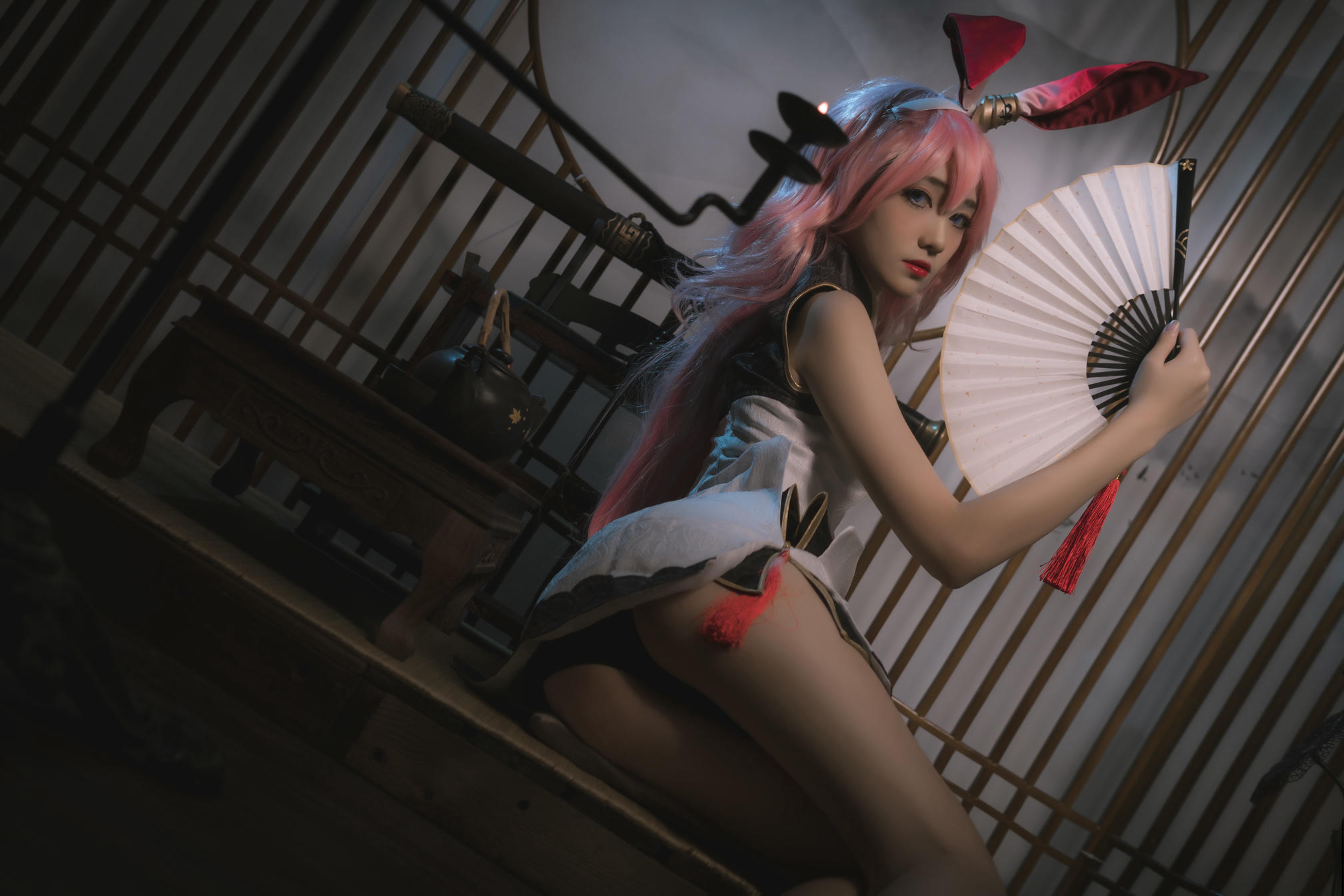 南桃Momoko NO.052 八重樱旗袍 [17P-18MB]_第1集