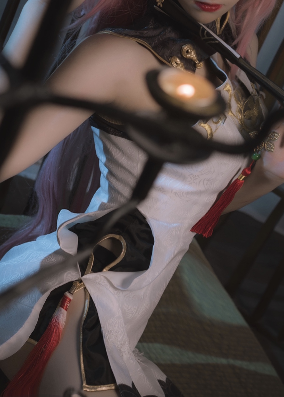 南桃Momoko NO.052 八重樱旗袍 [17P-18MB]_第1集