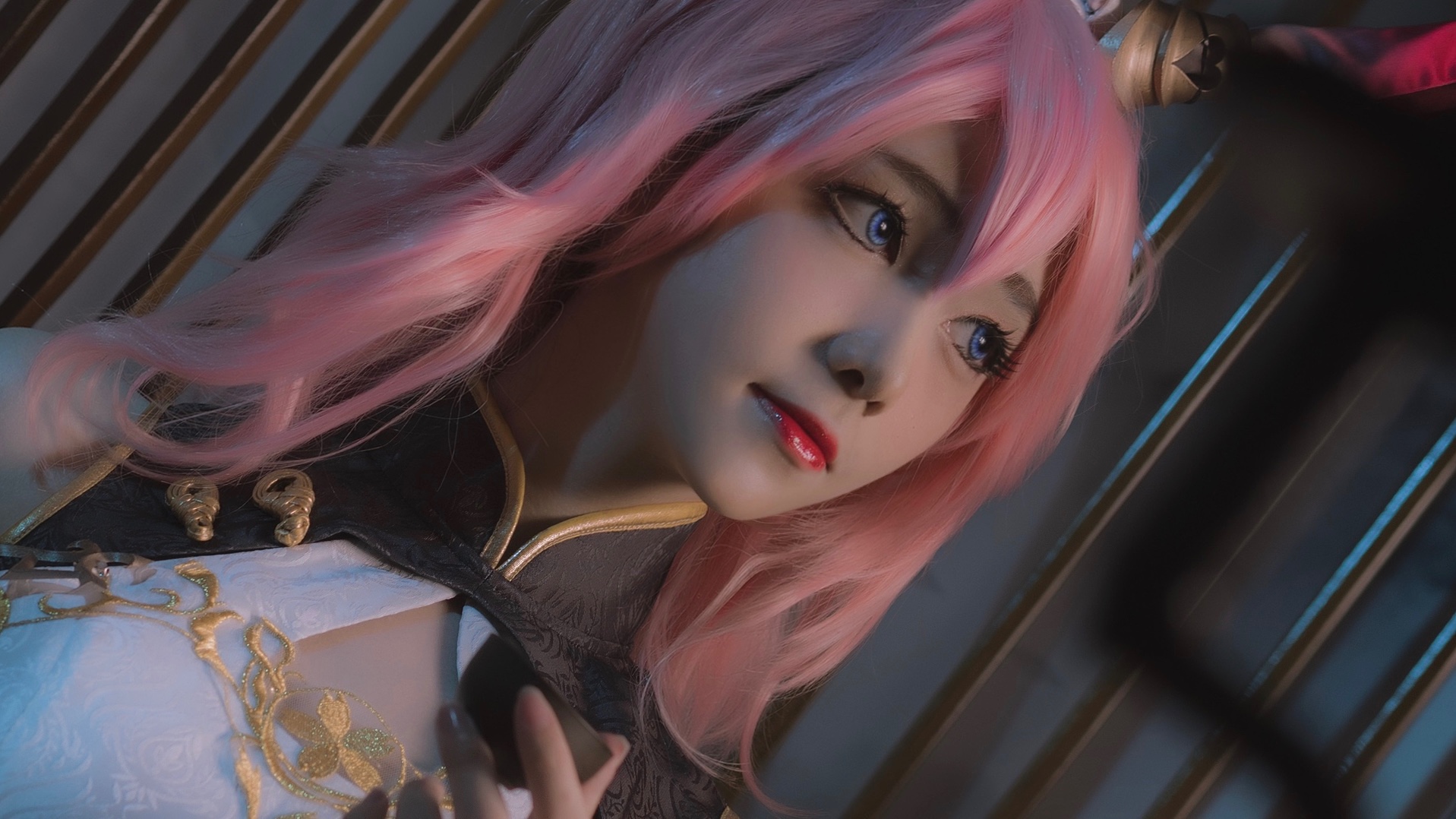 南桃Momoko NO.052 八重樱旗袍 [17P-18MB]_第1集