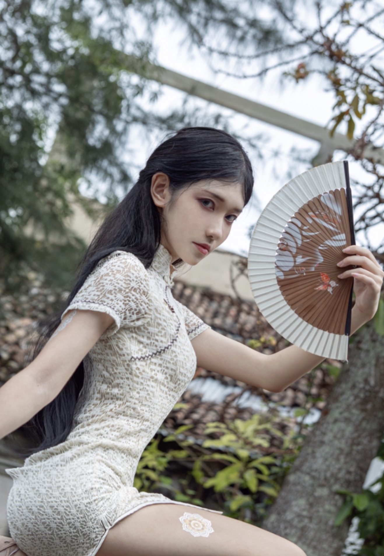 南桃Momoko NO.053 白旗袍 [11P-26MB]_第1集