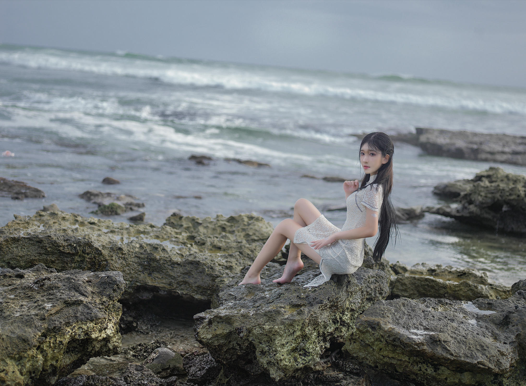 南桃Momoko NO.053 白旗袍 [11P-26MB]_第1集