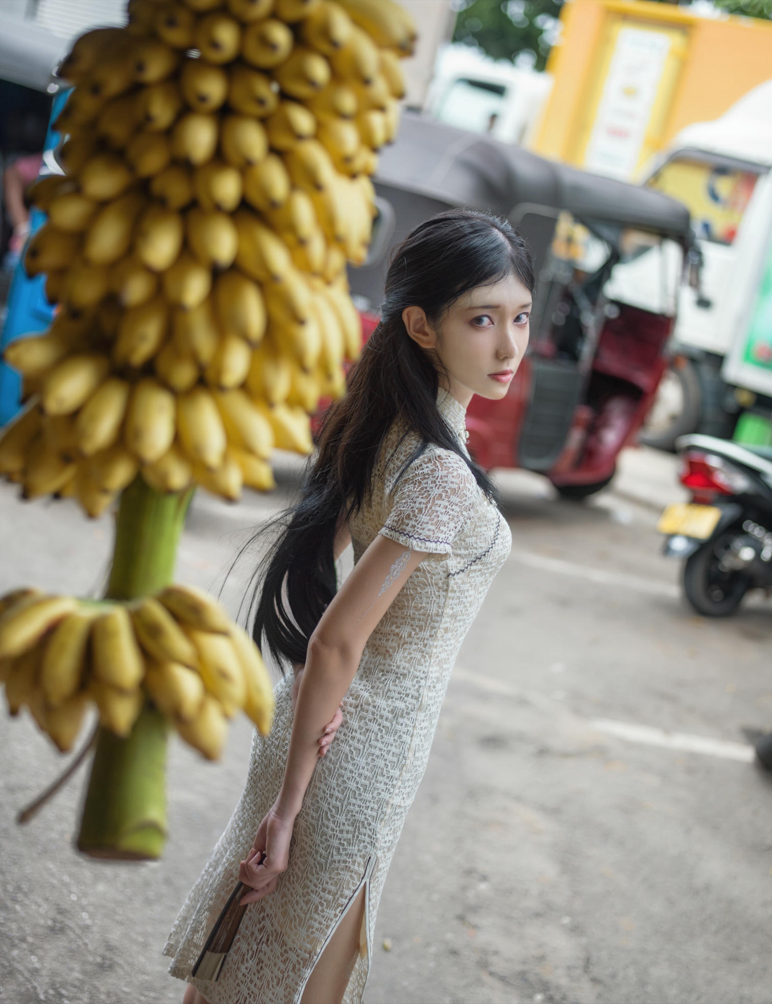 南桃Momoko NO.053 白旗袍 [11P-26MB]_第1集