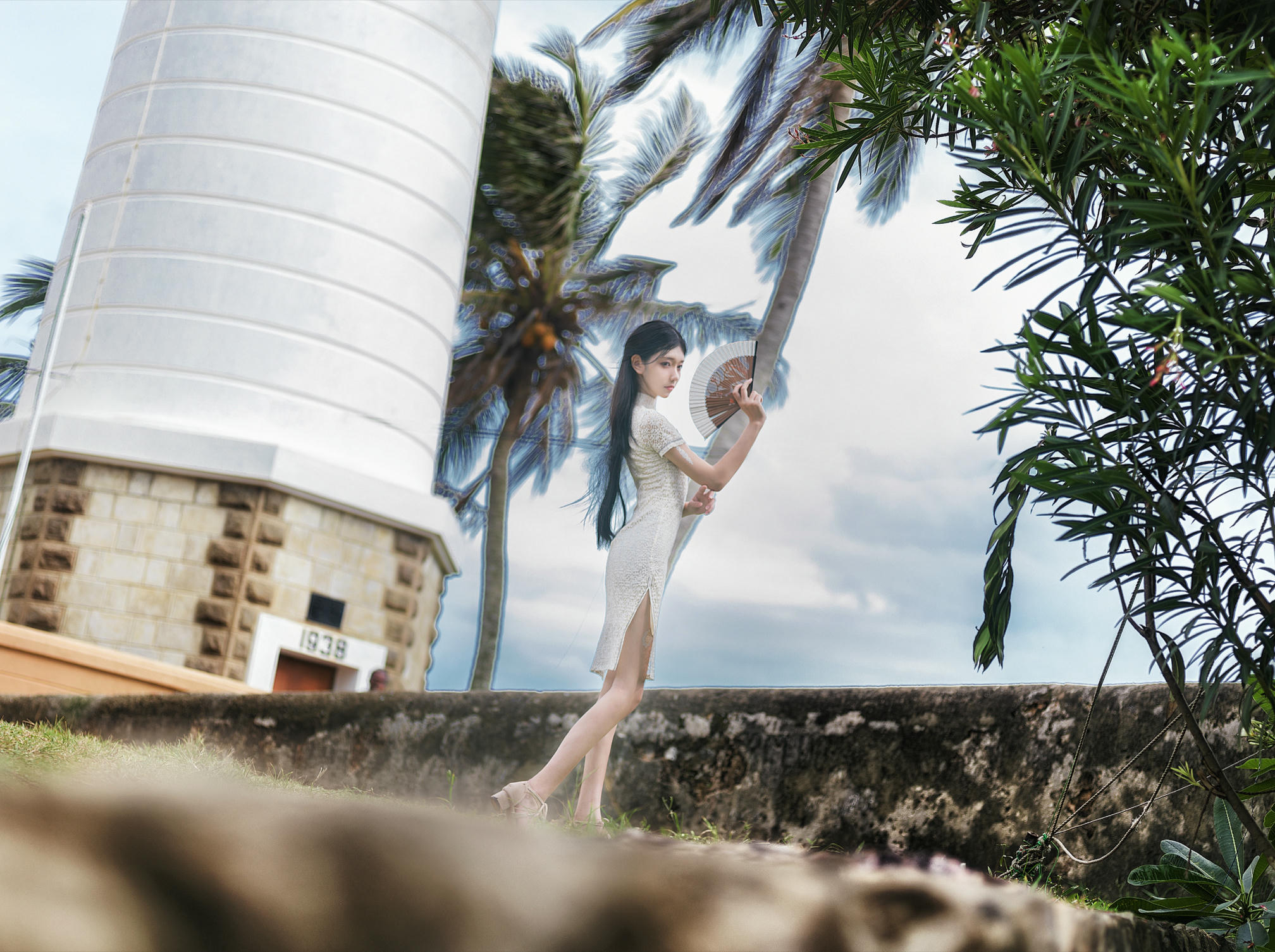 南桃Momoko NO.053 白旗袍 [11P-26MB]_第1集