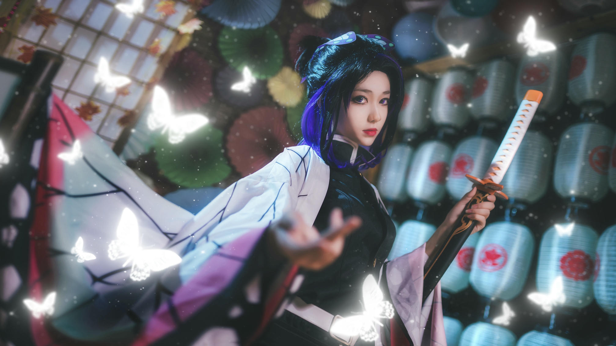 南桃Momoko NO.054 蝴蝶忍队服 [14P-19MB]_第1集