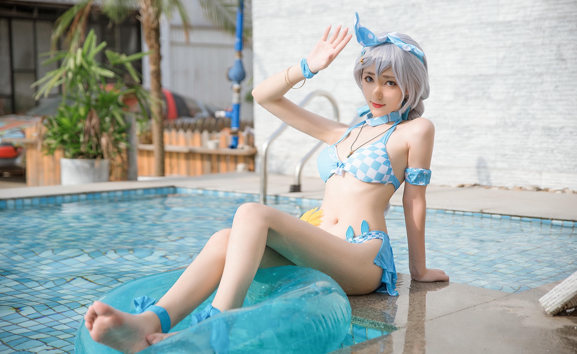 南桃Momoko NO.060 琪亚娜泳装 福利向 [15P-27MB]_第1集