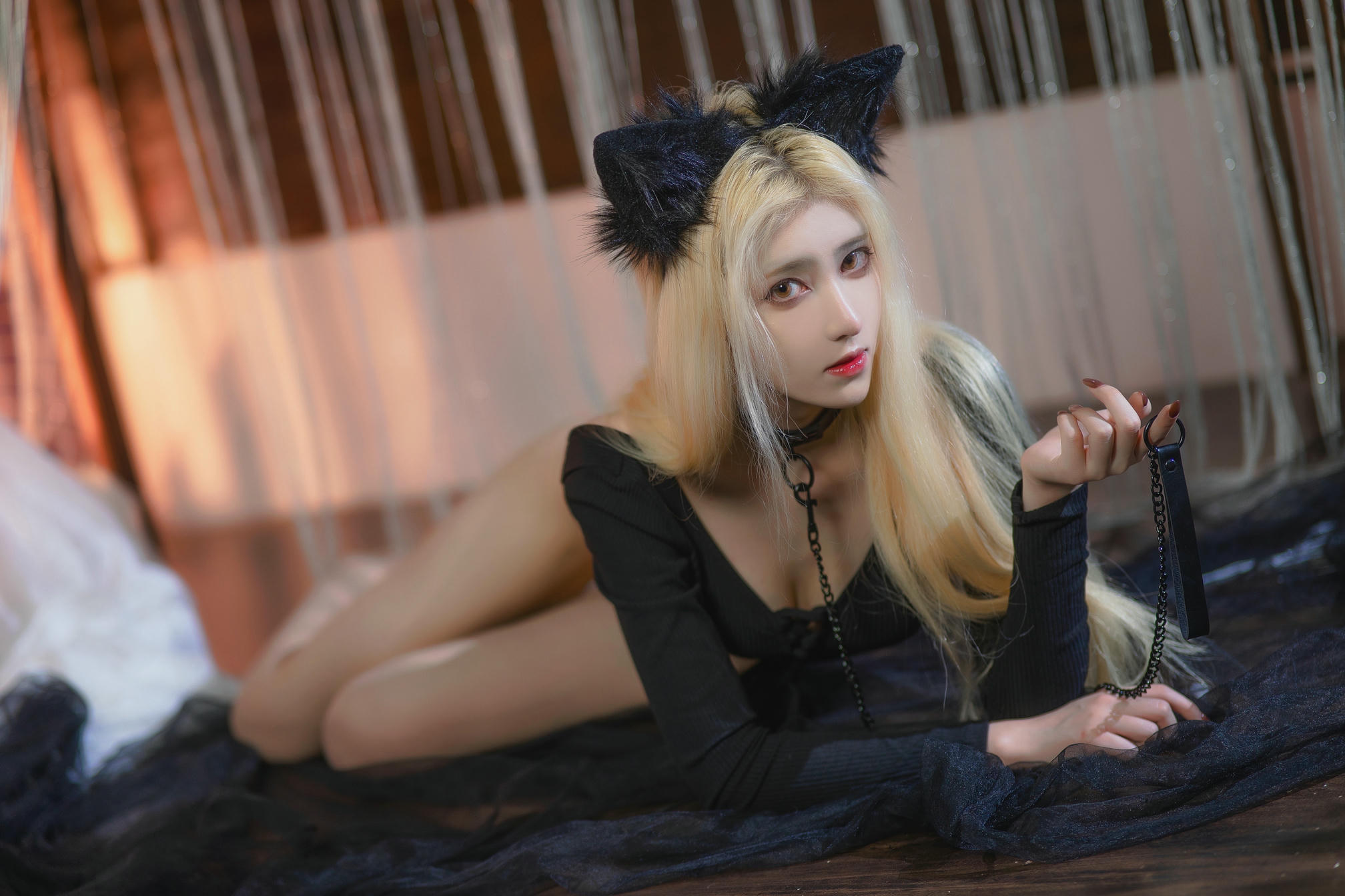 南桃Momoko NO.082 黑猫咪 [22P-64MB]_第1集