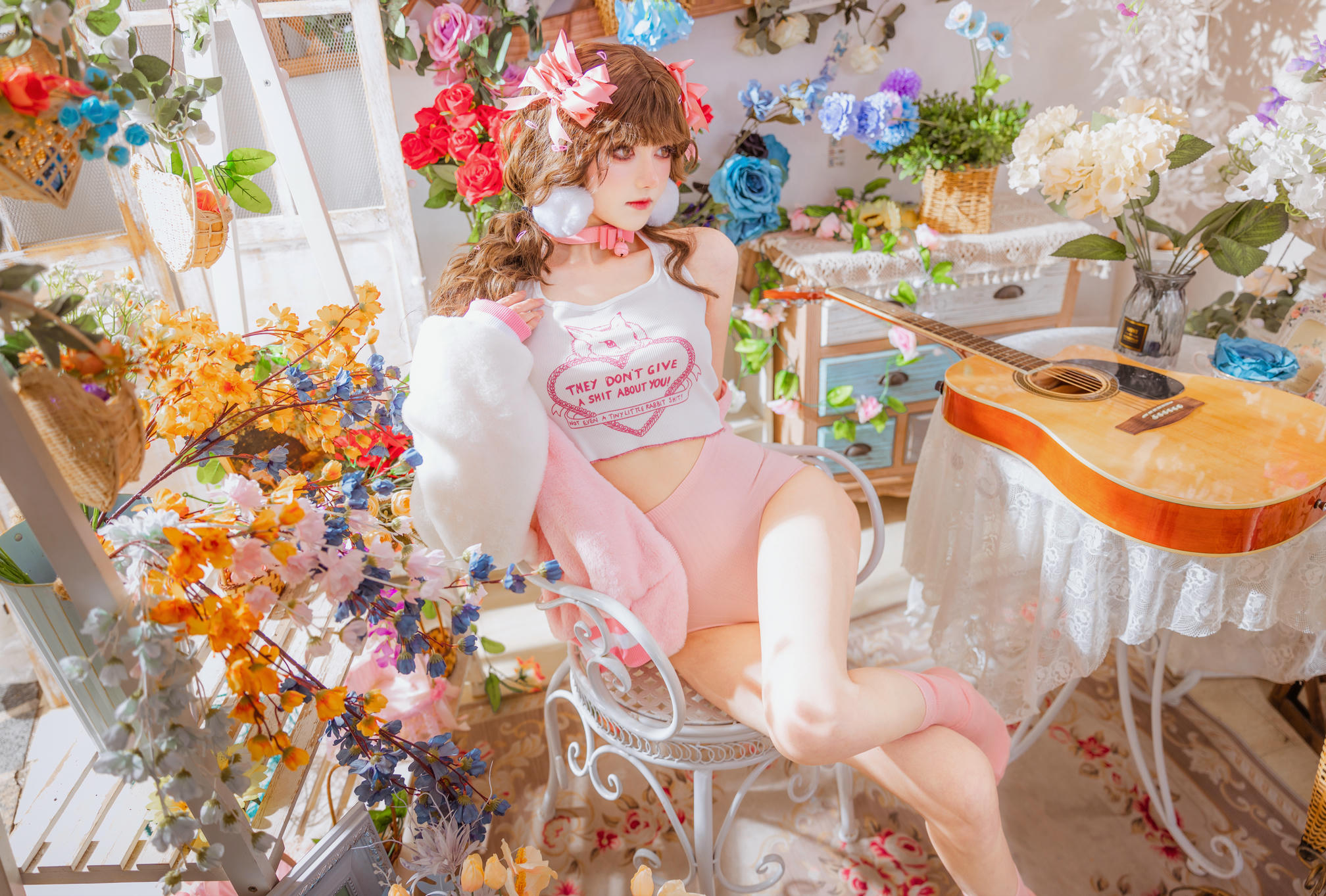 南桃Momoko NO.088 少女吉他与蝴蝶结 [28P-240MB]_第2集