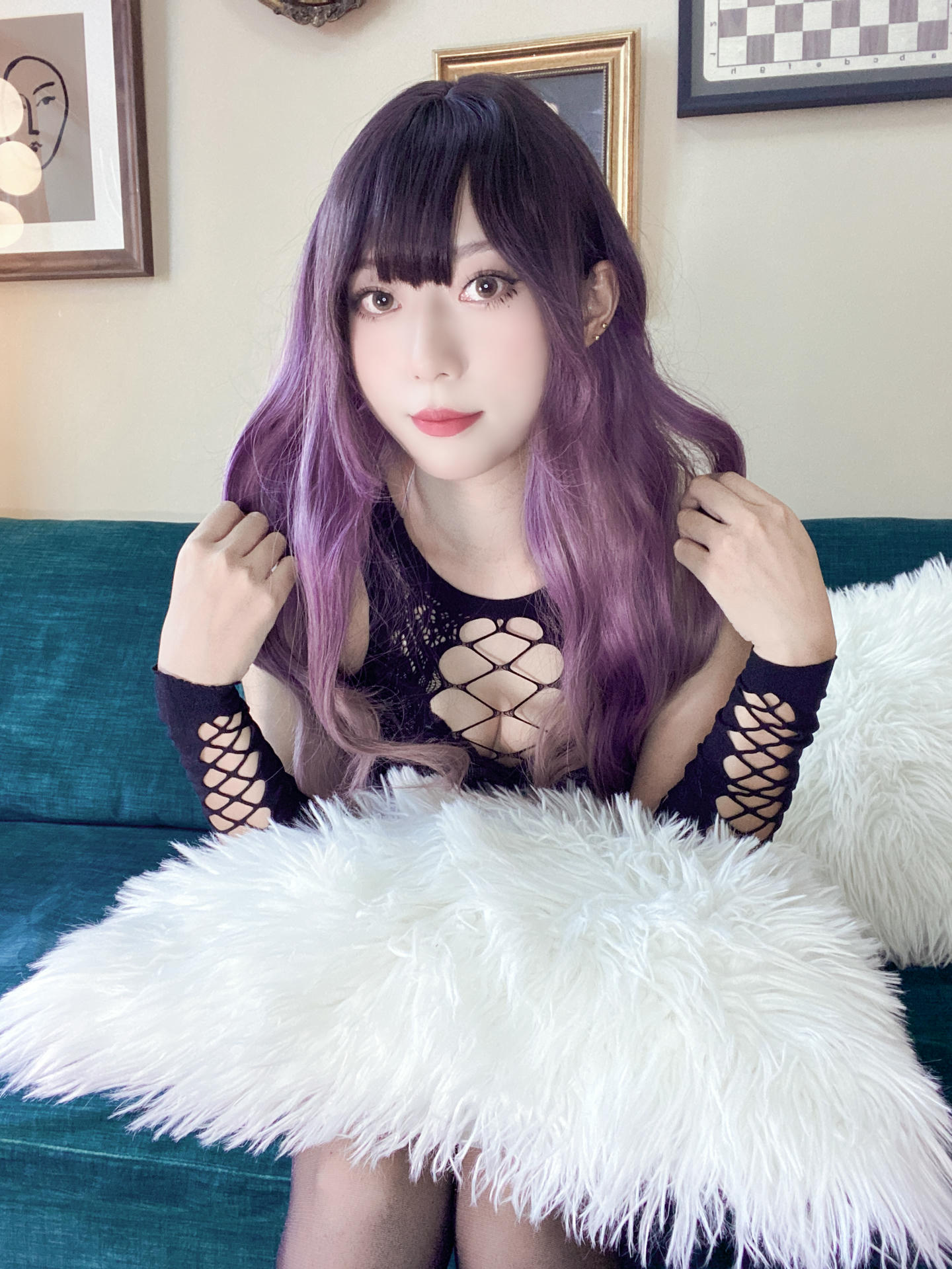 Money冷冷 NO.015 花花网衣 [89P3V-1.93GB]_第3集