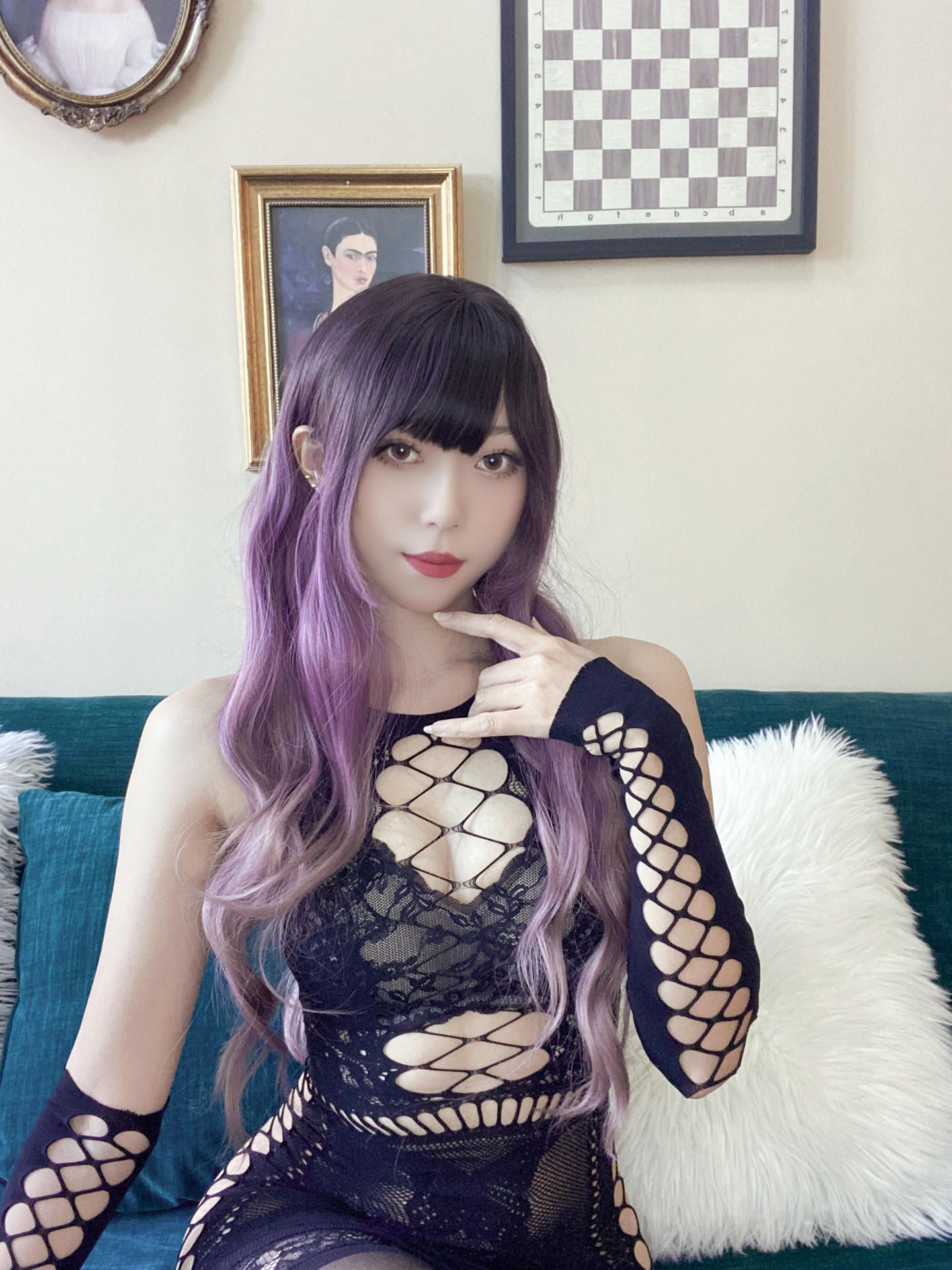 Money冷冷 NO.015 花花网衣 [89P3V-1.93GB]_第5集