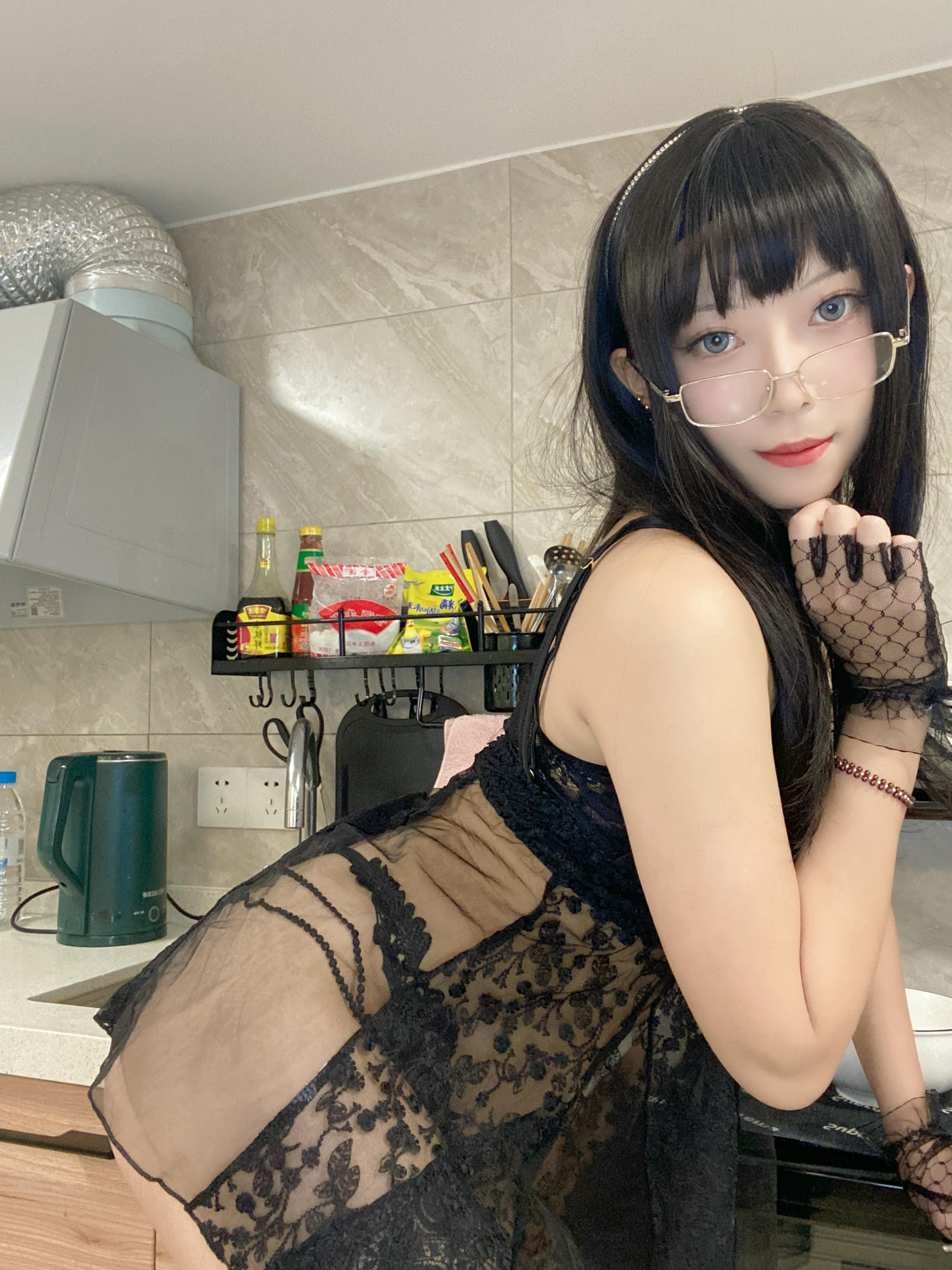 Money冷冷 NO.027 蕾丝裙 20min[76P-3V572M]_第4集