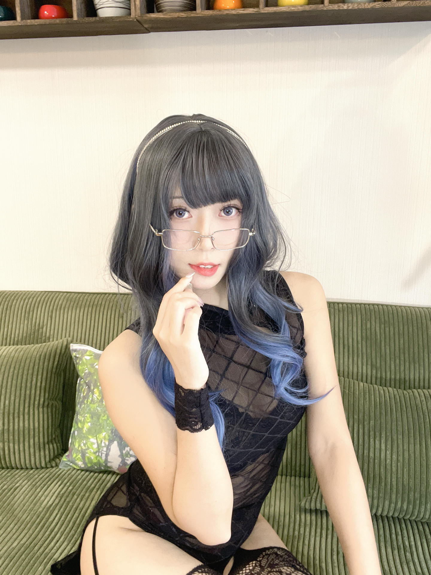 Money冷冷 NO.033 网格旗袍 [65P3V 4.12GB]-网格旗袍+65p_第2集