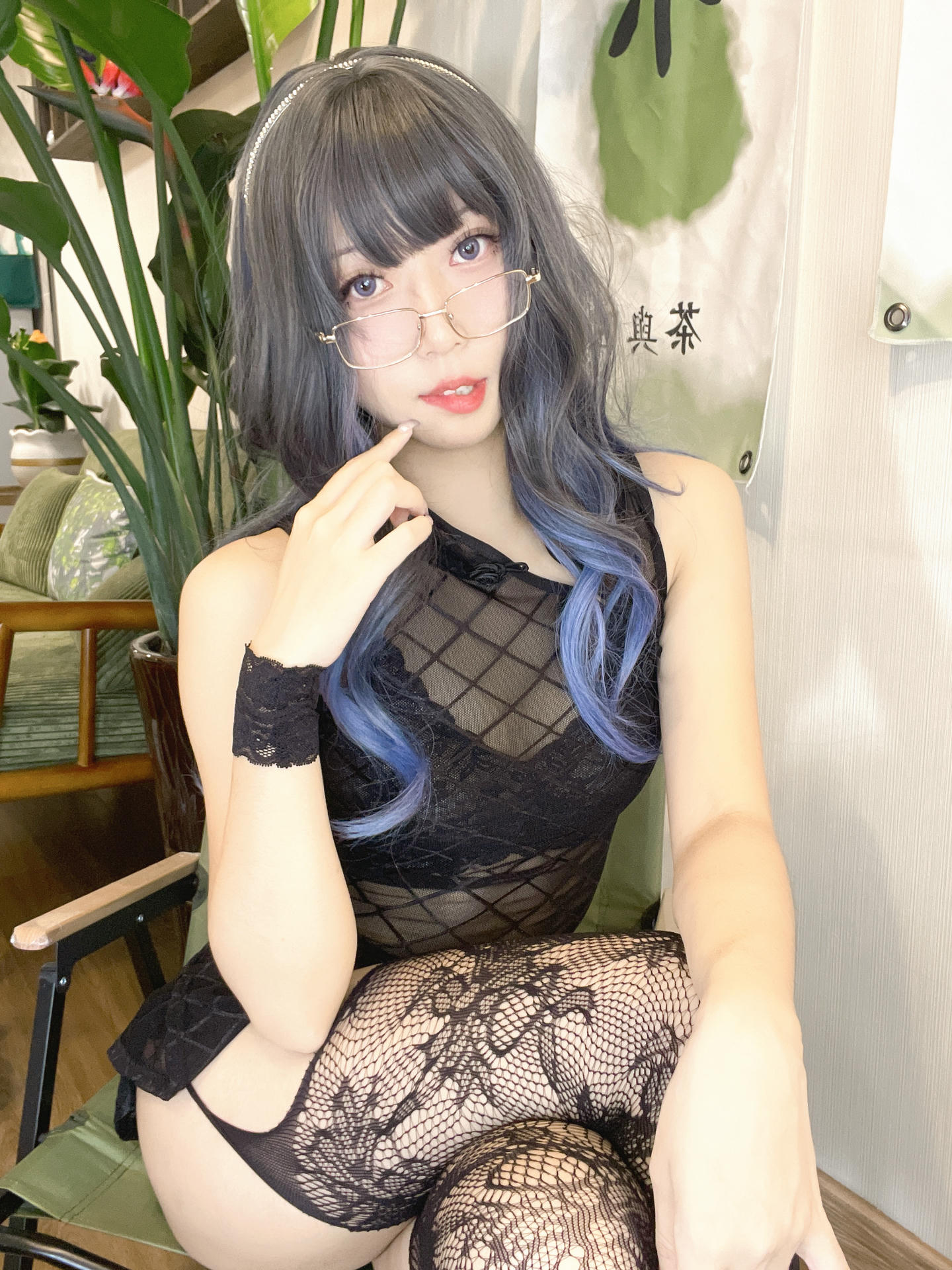 Money冷冷 NO.033 网格旗袍 [65P3V 4.12GB]-网格旗袍+65p_第3集