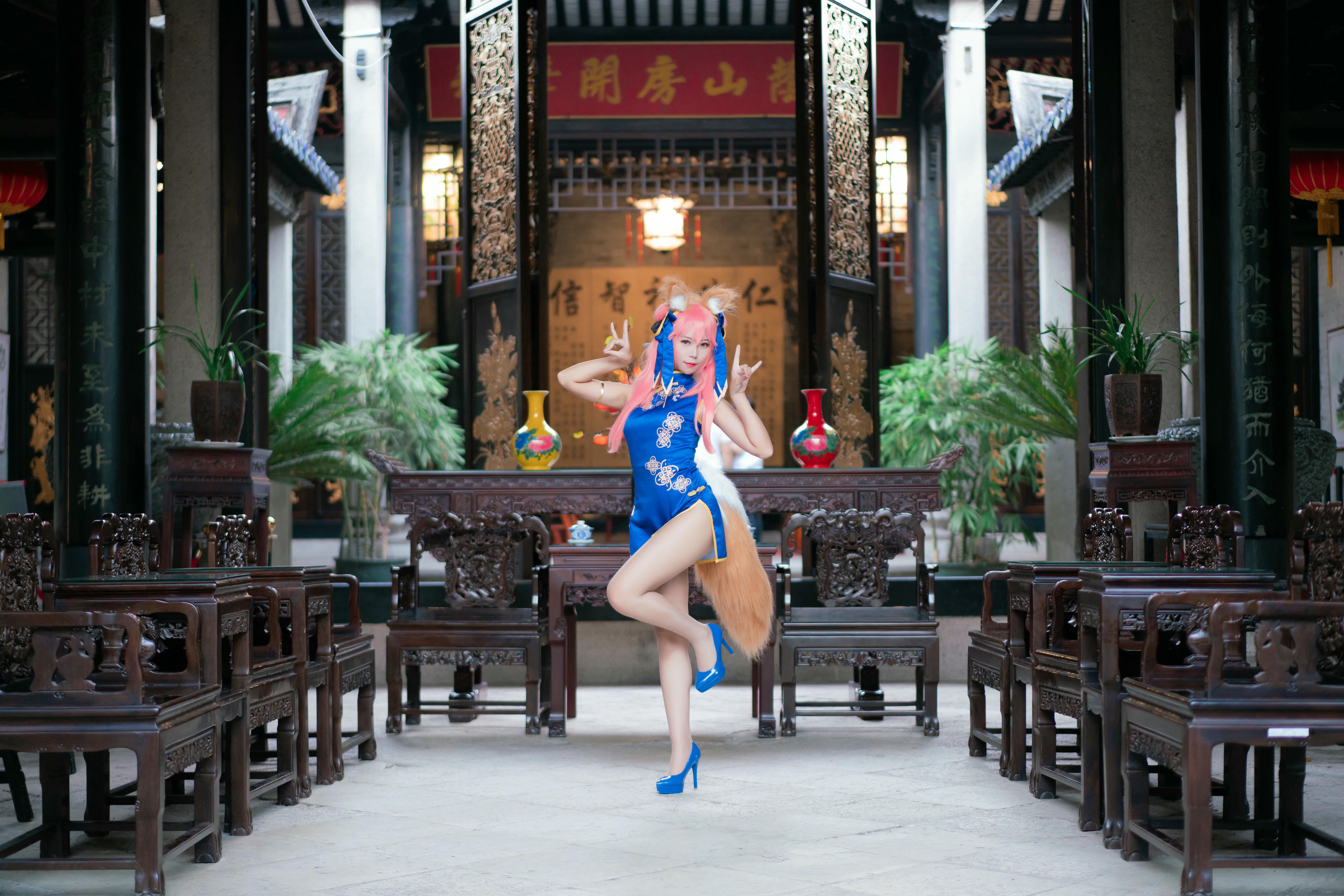 Money冷冷 NO.004 玉藻前旗袍 [17P-164MB]_第1集