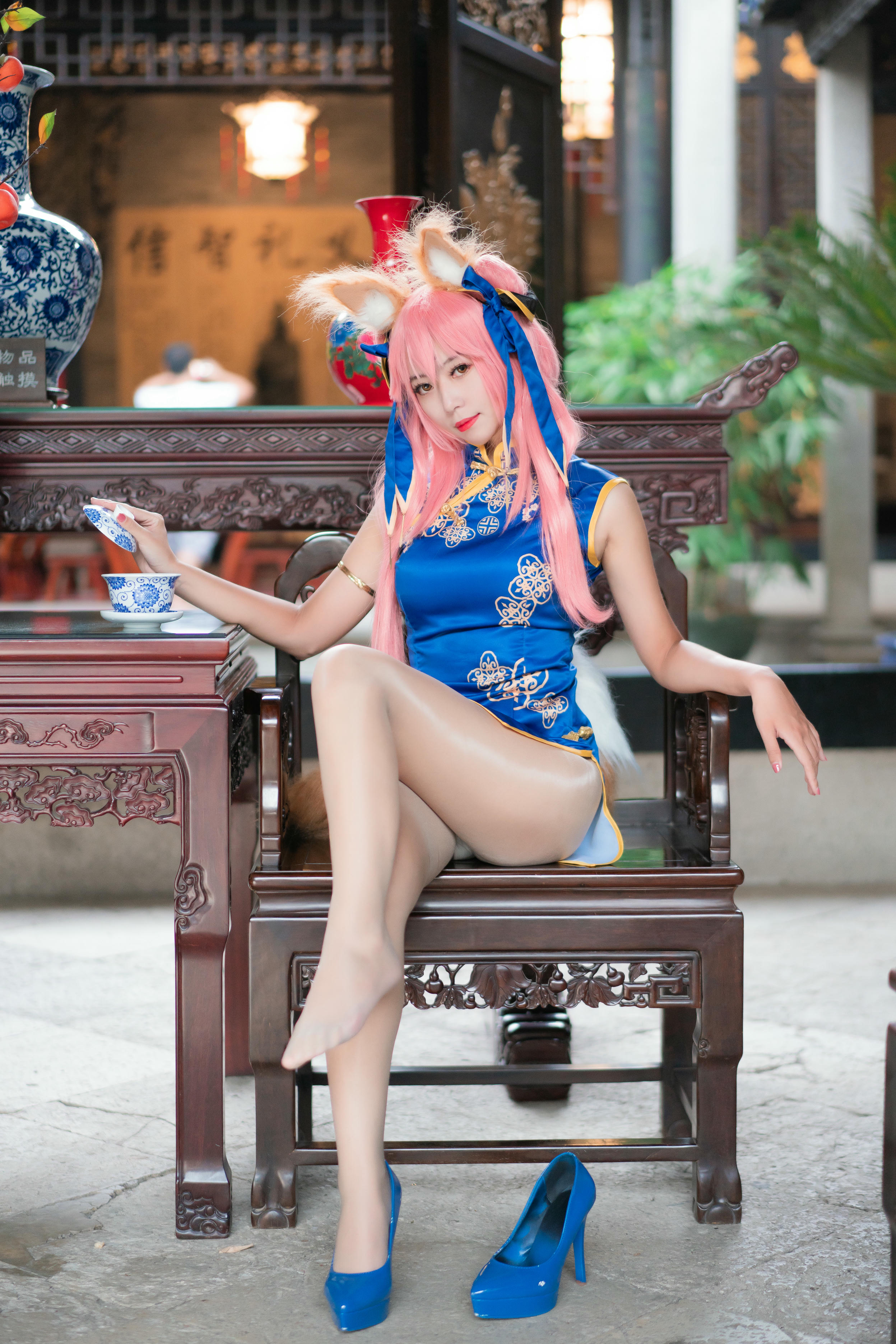 Money冷冷 NO.004 玉藻前旗袍 [17P-164MB]_第1集