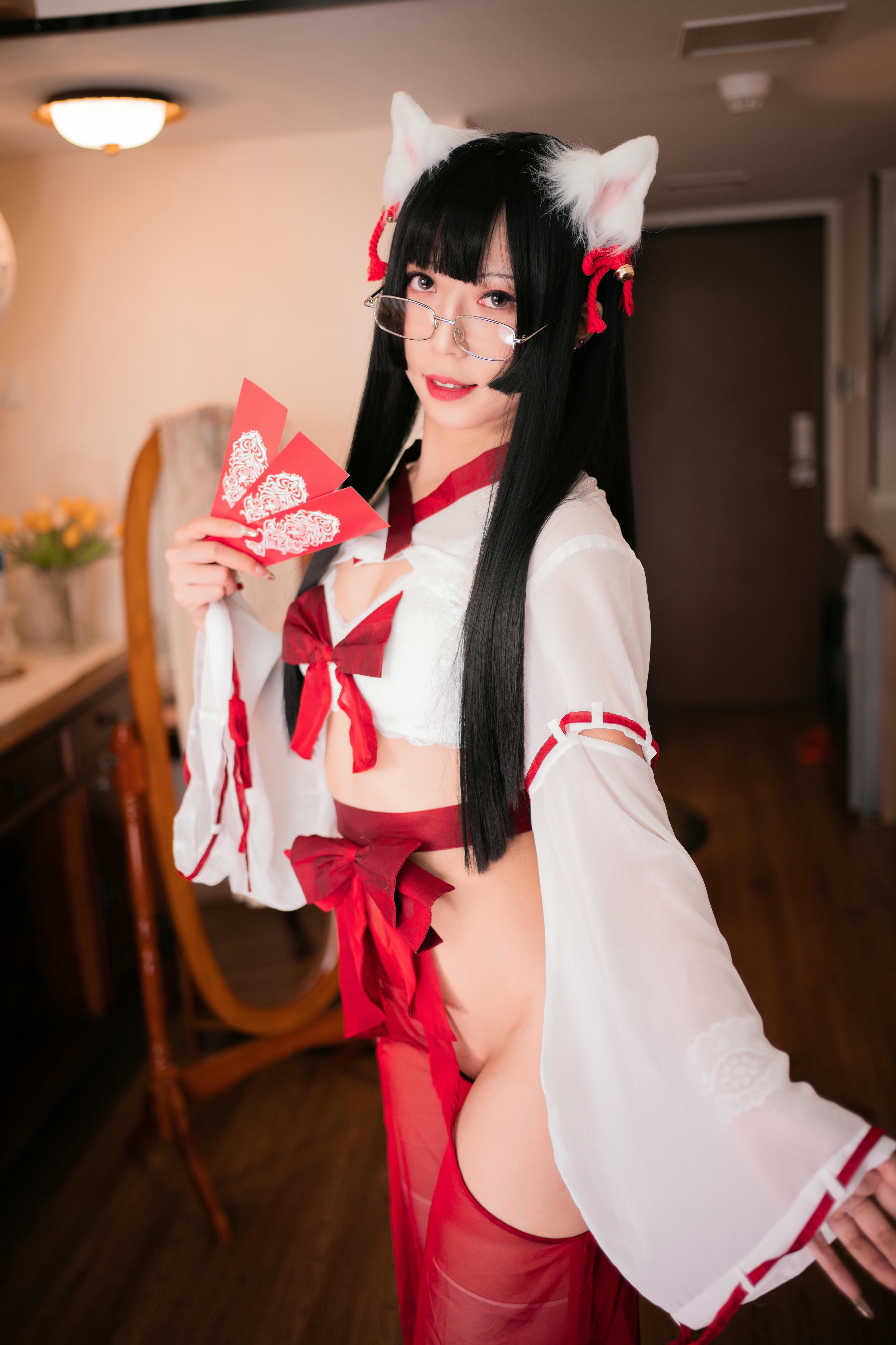 Money冷冷 NO.043 巫女 大图 [60P2V 2.34GB]_第1集