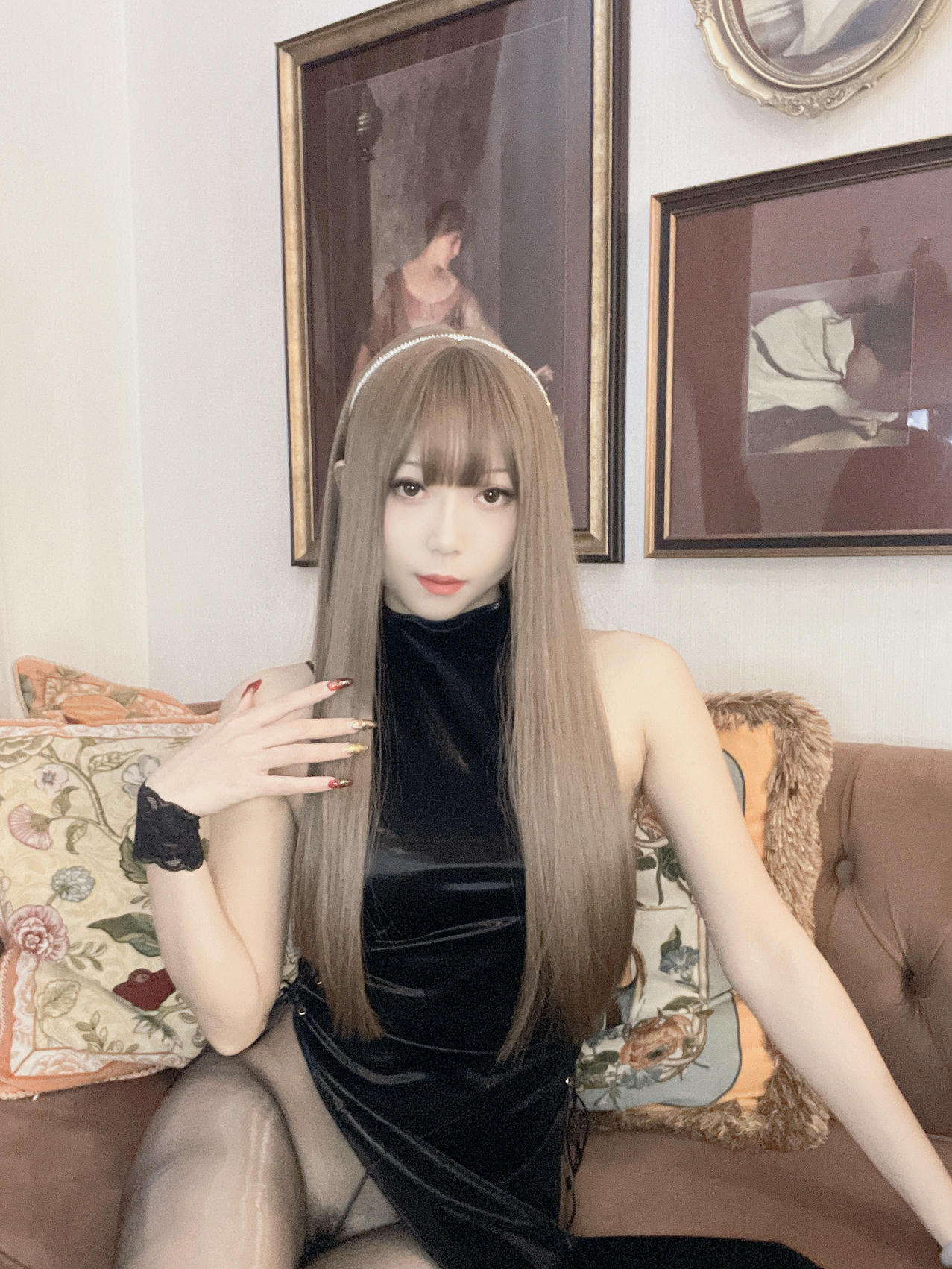 Money冷冷 NO.044 绑带旗袍裙[64P-213.1M]_第1集