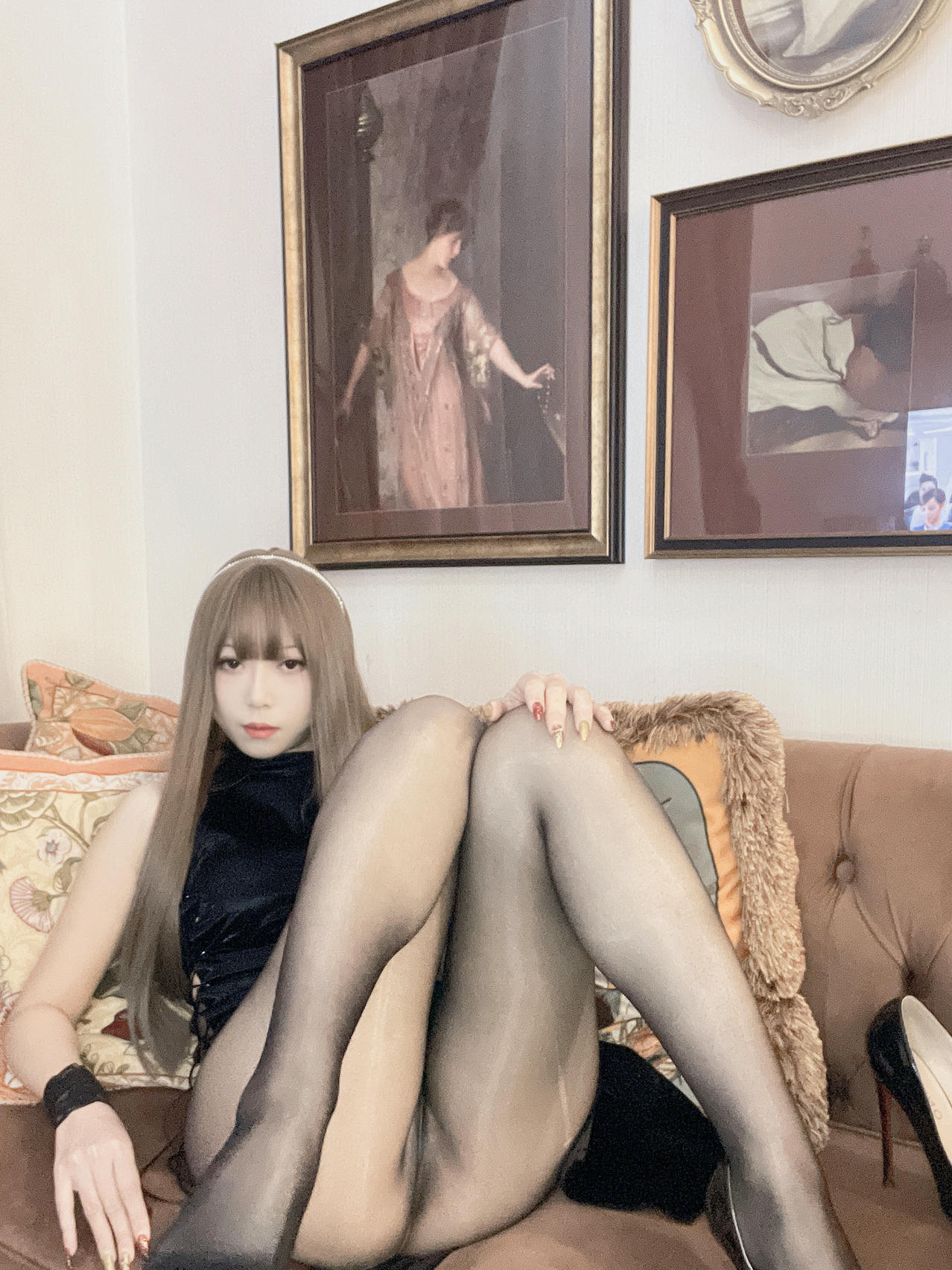 Money冷冷 NO.044 绑带旗袍裙[64P-213.1M]_第1集