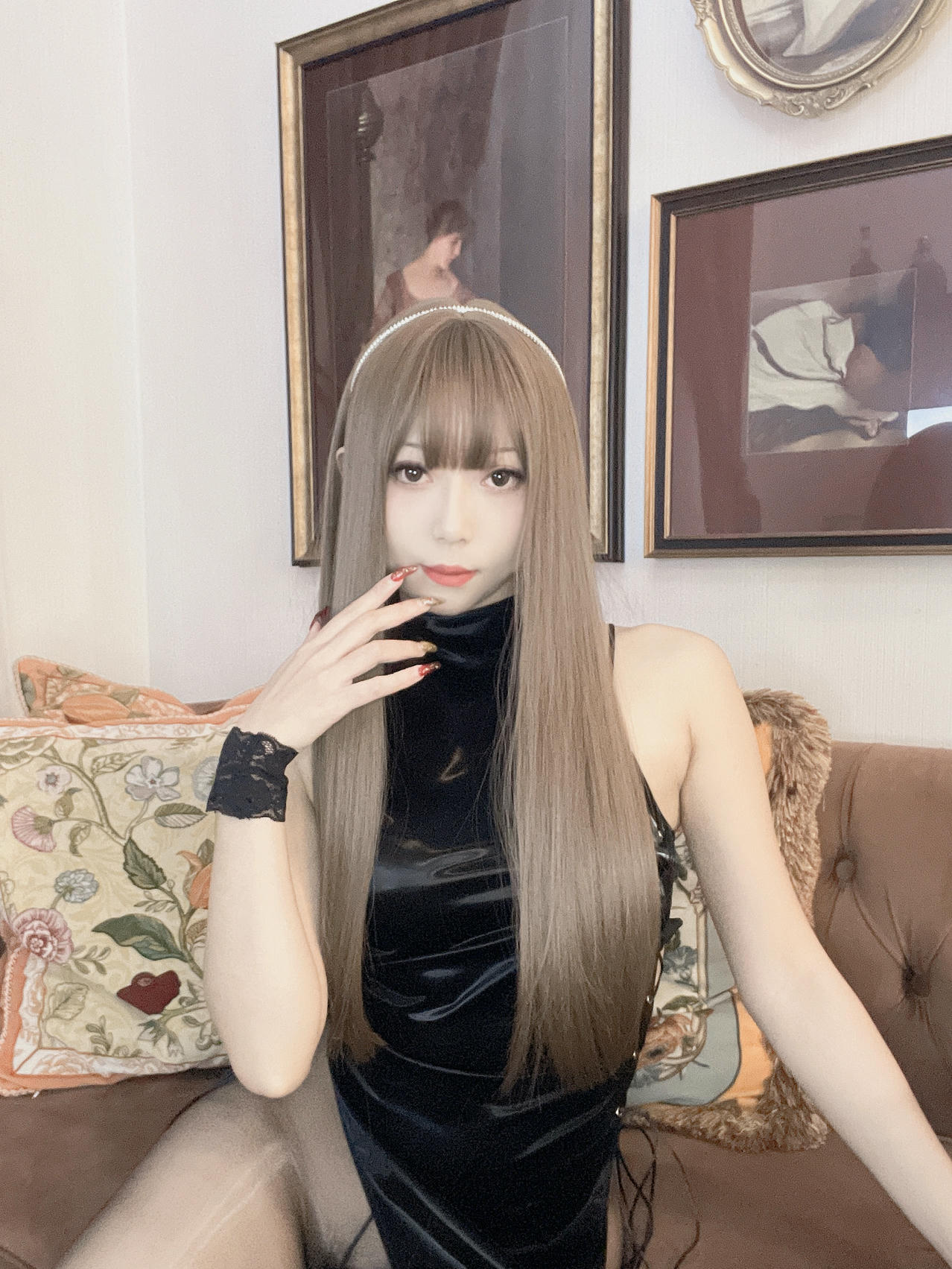 Money冷冷 NO.044 绑带旗袍裙[64P-213.1M]_第1集