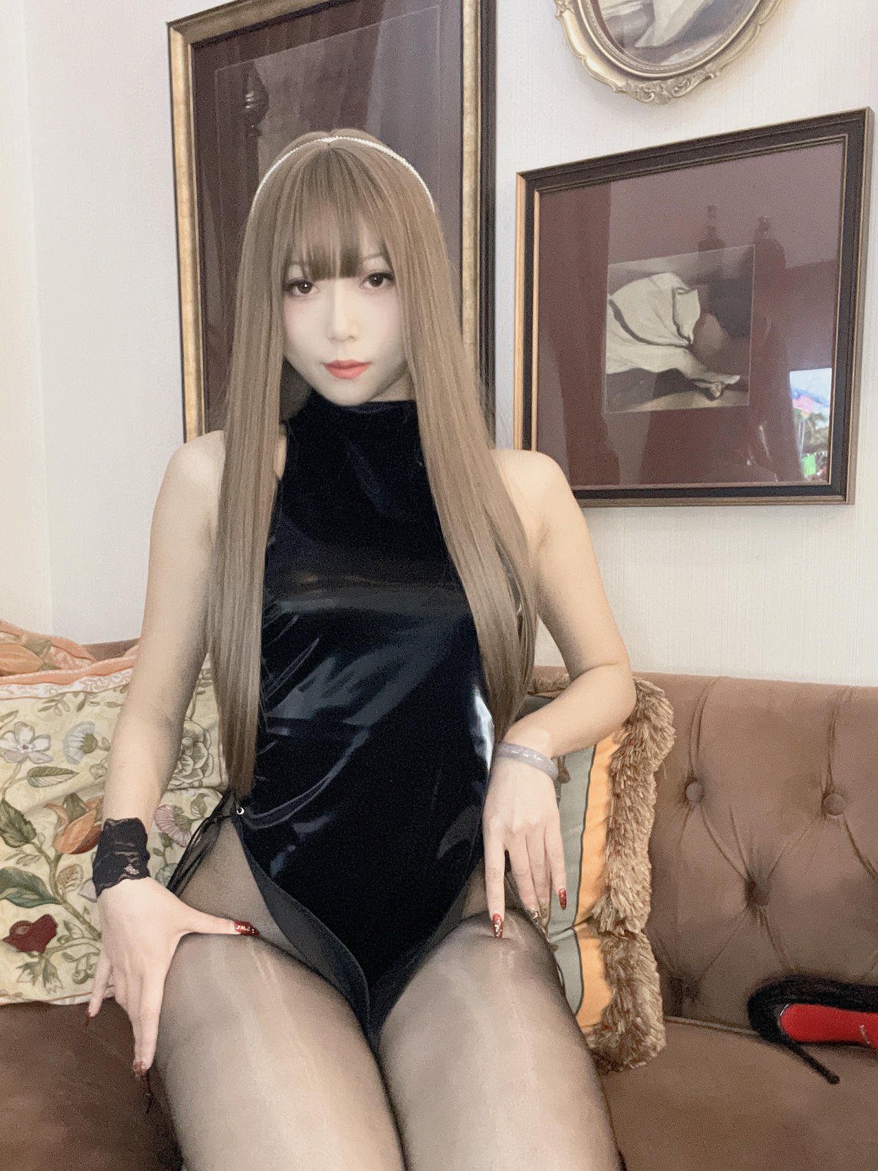 Money冷冷 NO.044 绑带旗袍裙[64P-213.1M]_第2集