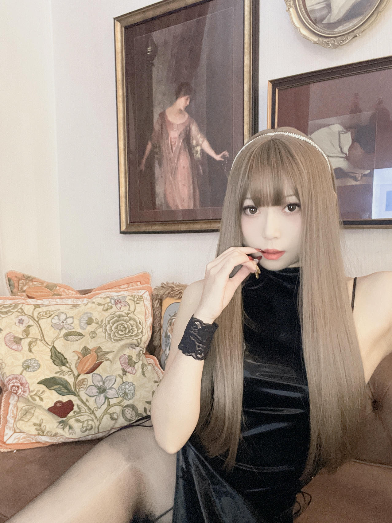 Money冷冷 NO.044 绑带旗袍裙[64P-213.1M]_第1集