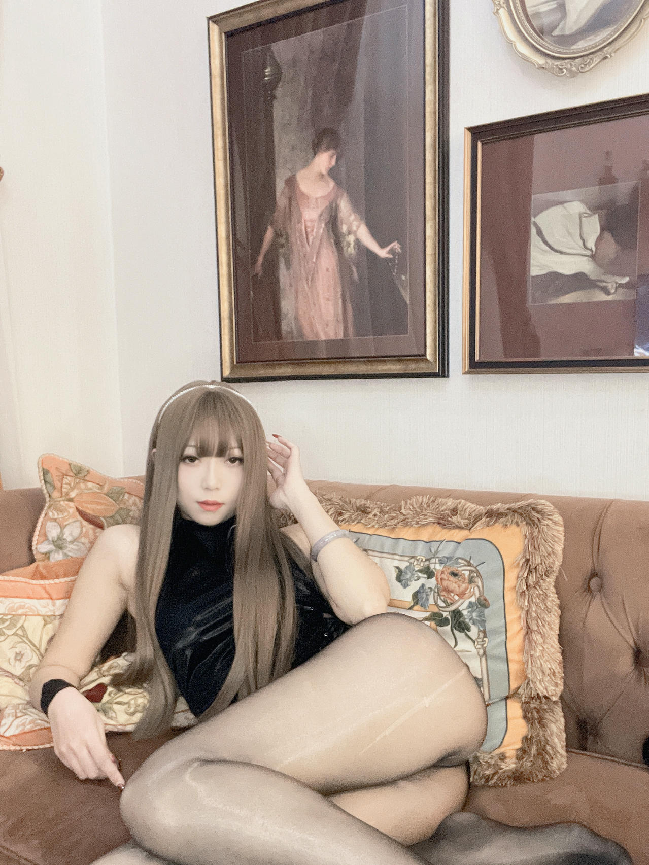 Money冷冷 NO.044 绑带旗袍裙[64P-213.1M]_第3集