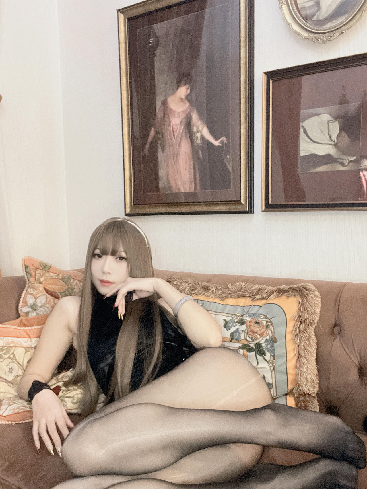 Money冷冷 NO.044 绑带旗袍裙[64P-213.1M]_第3集