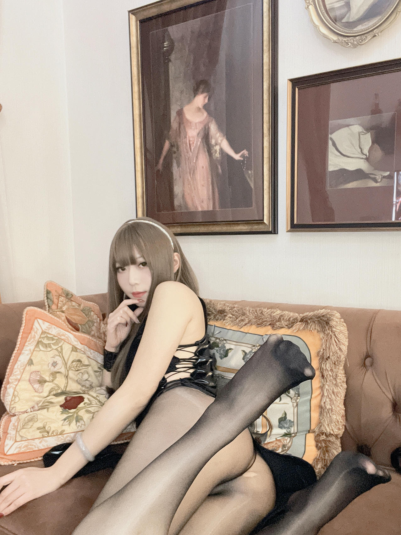 Money冷冷 NO.044 绑带旗袍裙[64P-213.1M]_第3集