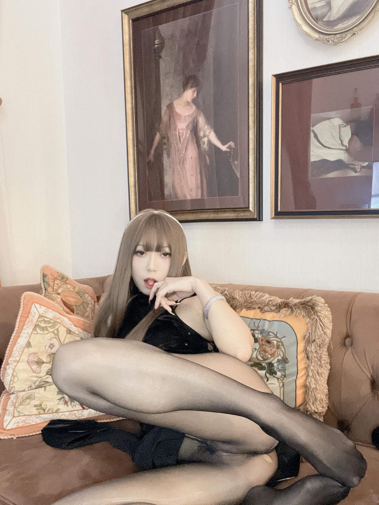 Money冷冷 NO.044 绑带旗袍裙[64P-213.1M]_第4集