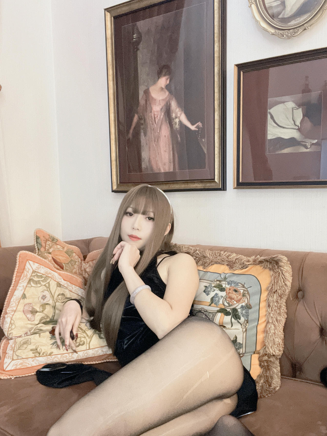 Money冷冷 NO.044 绑带旗袍裙[64P-213.1M]_第4集