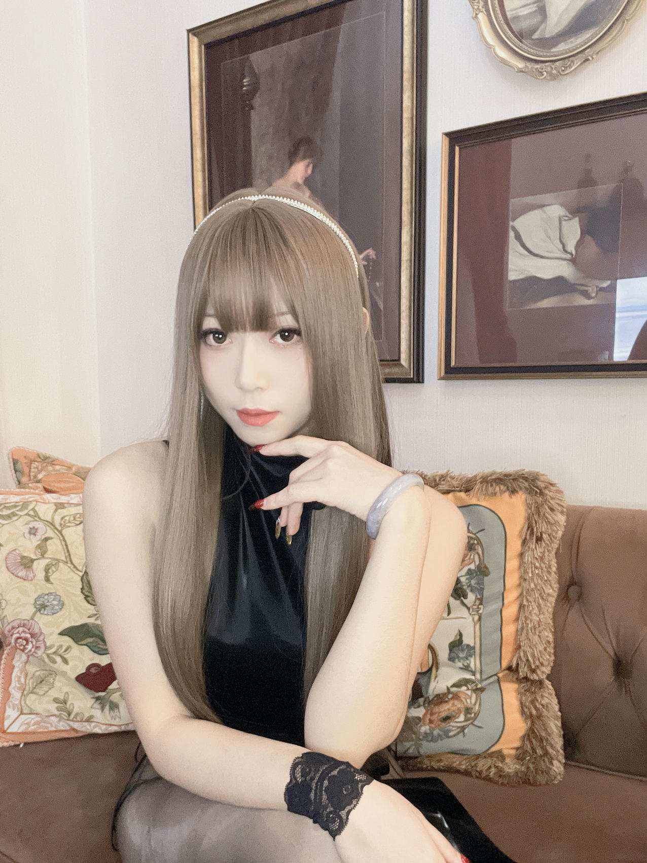 Money冷冷 NO.044 绑带旗袍裙[64P-213.1M]_第1集